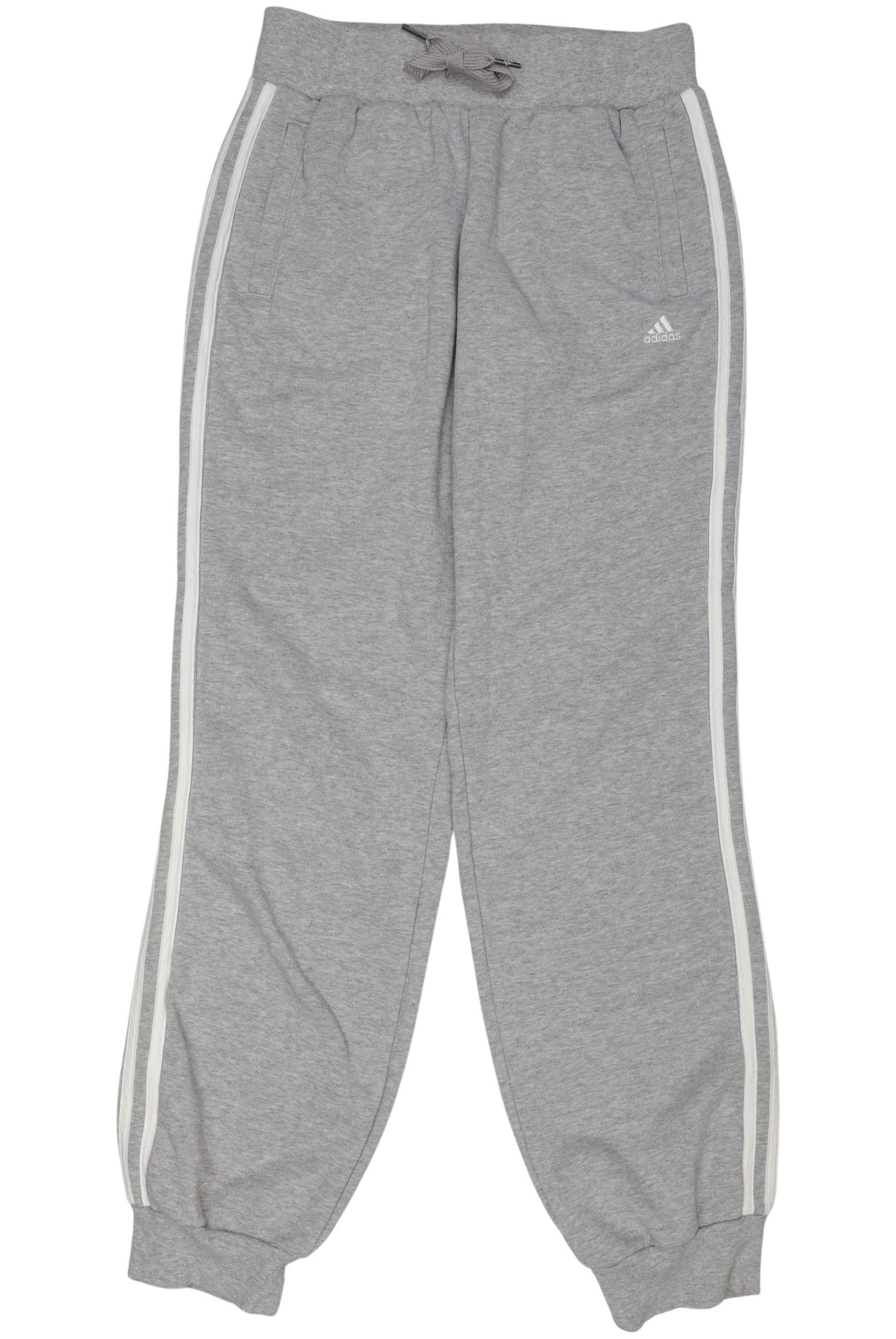 

adidas Damen Stoffhose, grau, Gr. 24