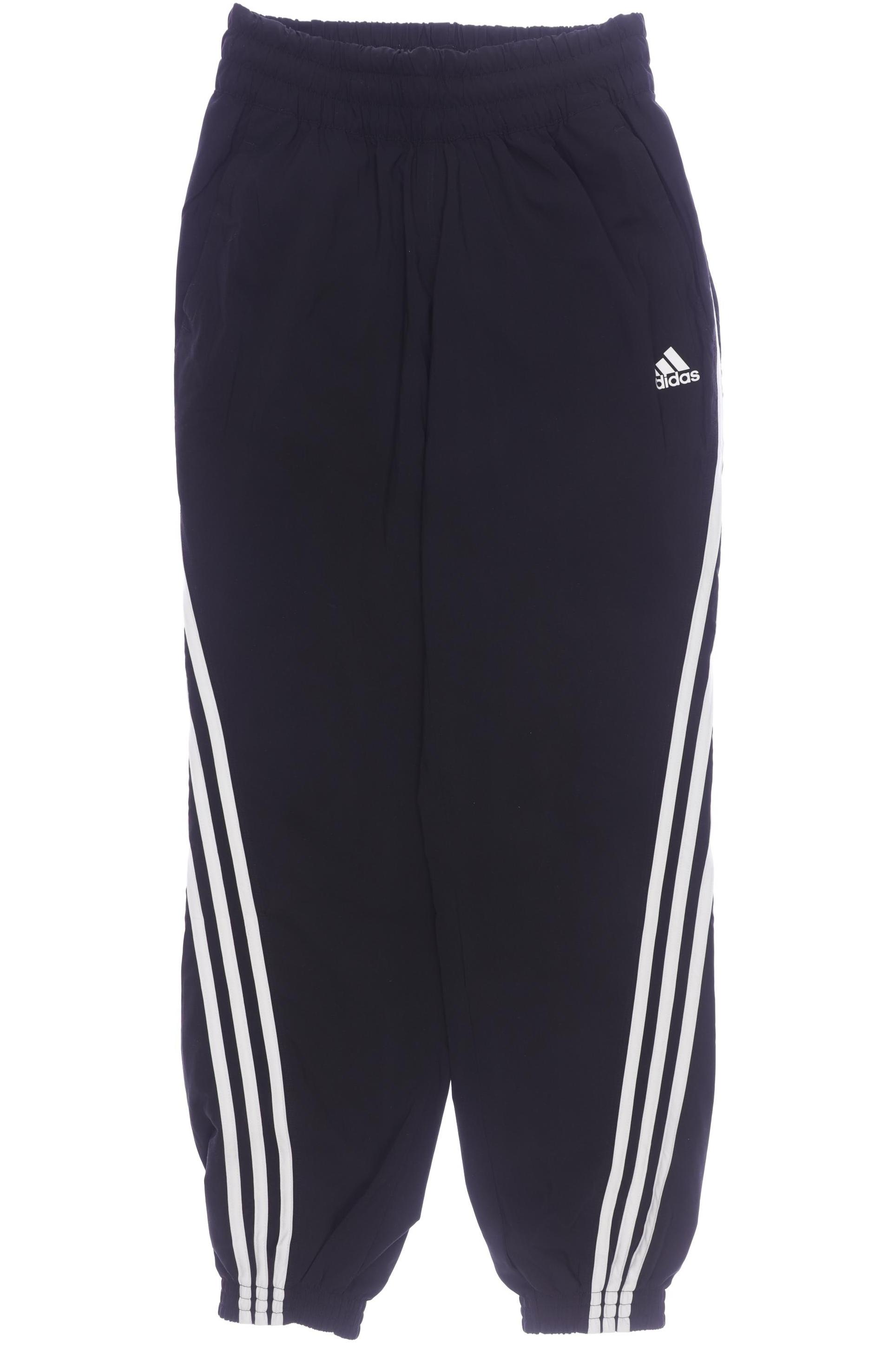 

adidas Damen Stoffhose, schwarz, Gr. 0