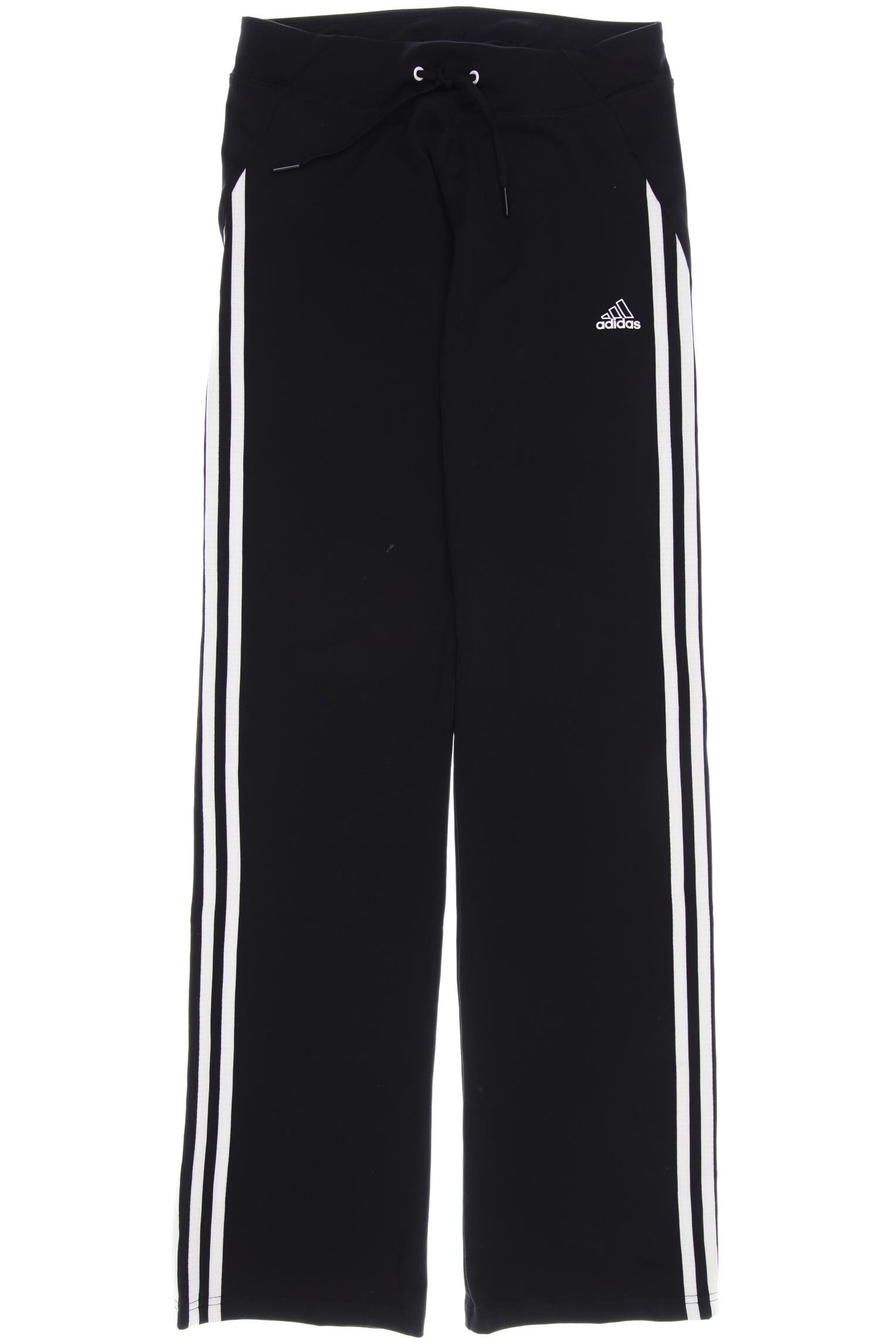

adidas Damen Stoffhose, schwarz, Gr. 36