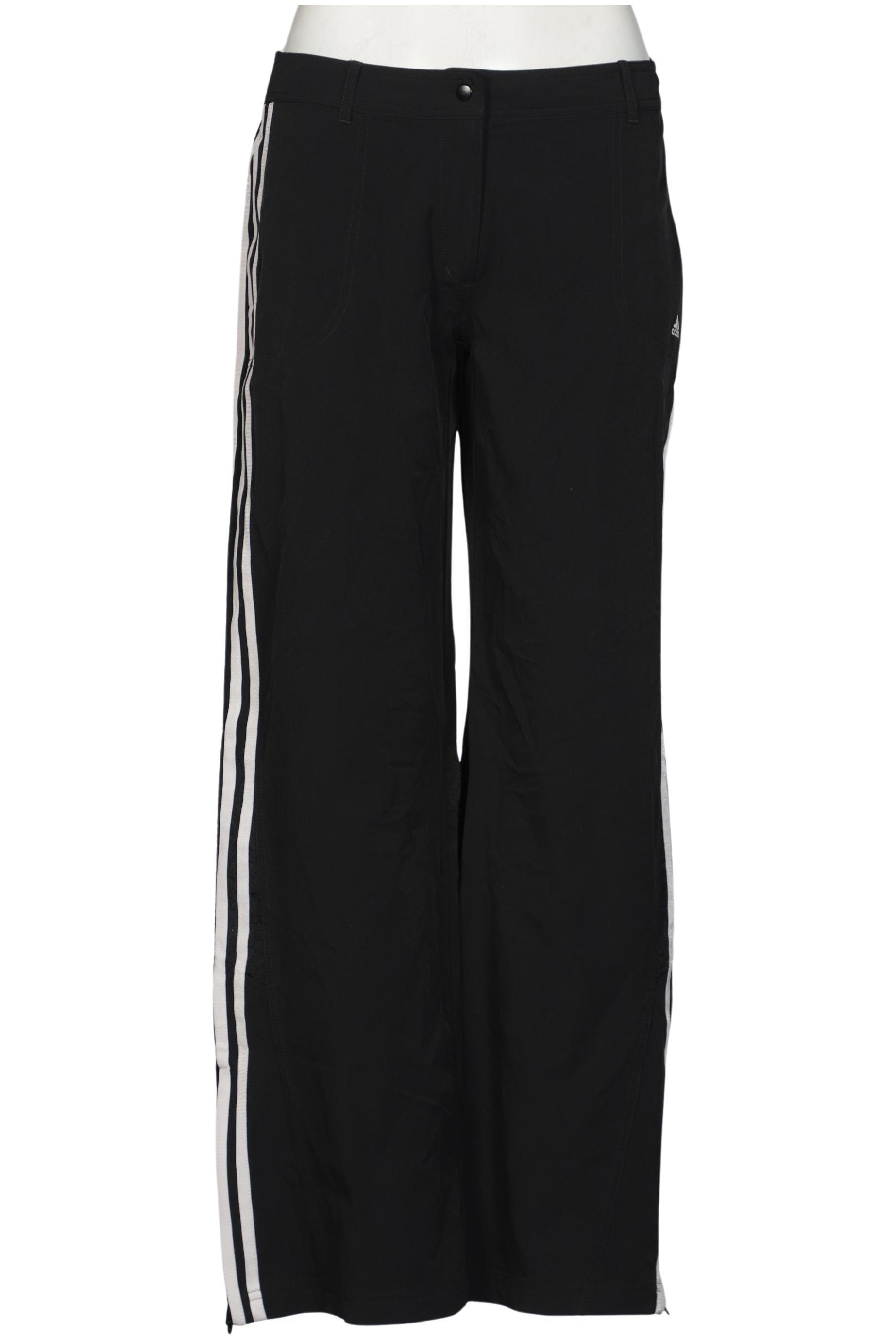 

adidas Damen Stoffhose, schwarz, Gr. 40