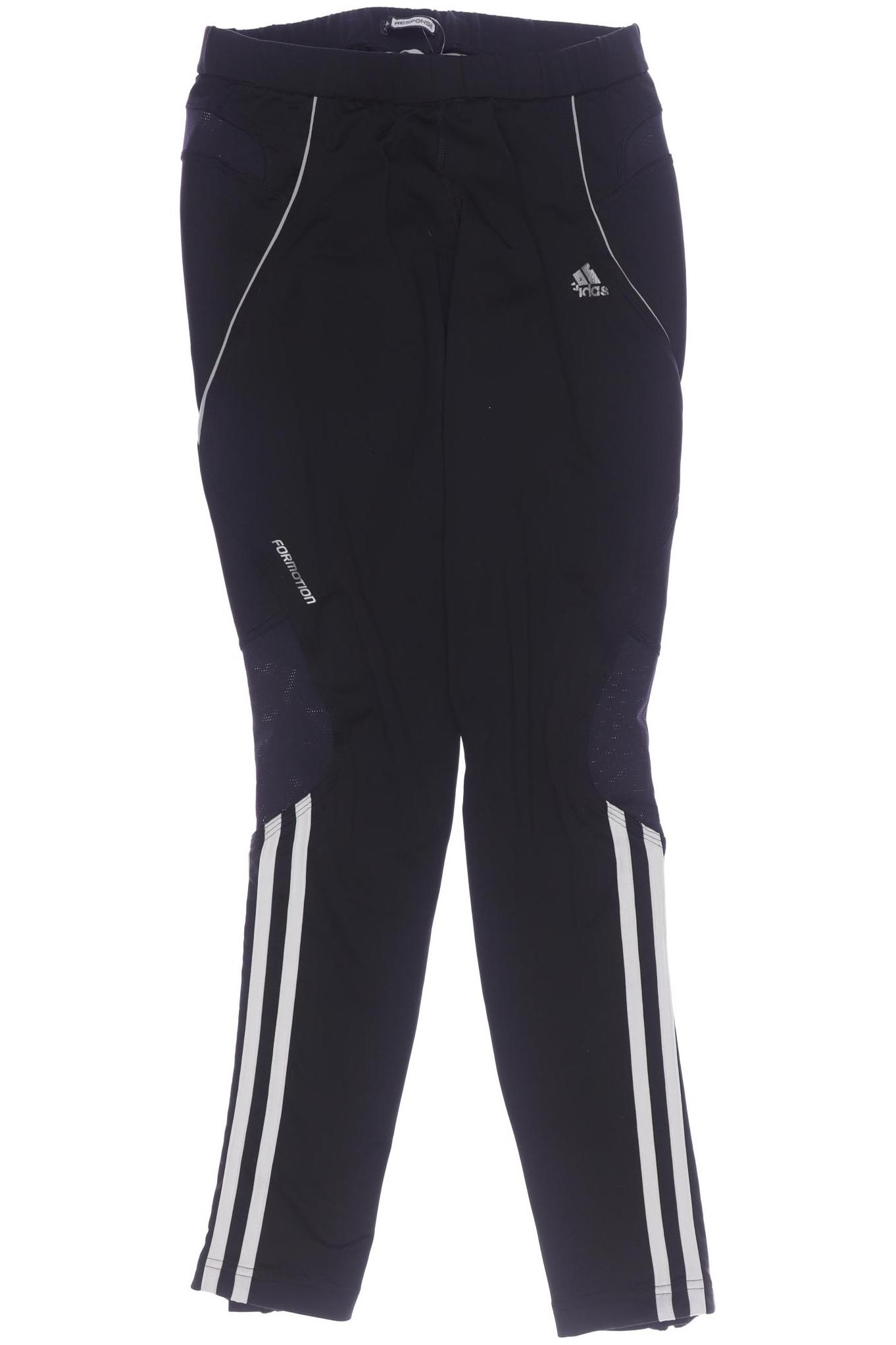 

adidas Damen Stoffhose, schwarz, Gr. 36