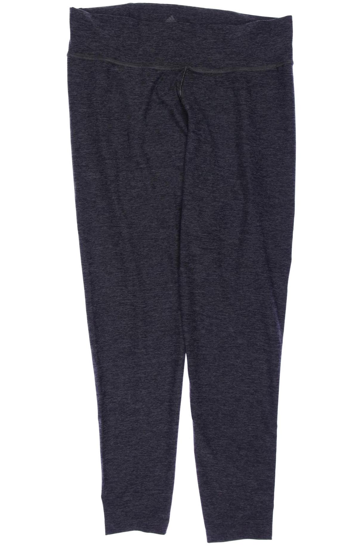

adidas Damen Stoffhose, grau, Gr. 42