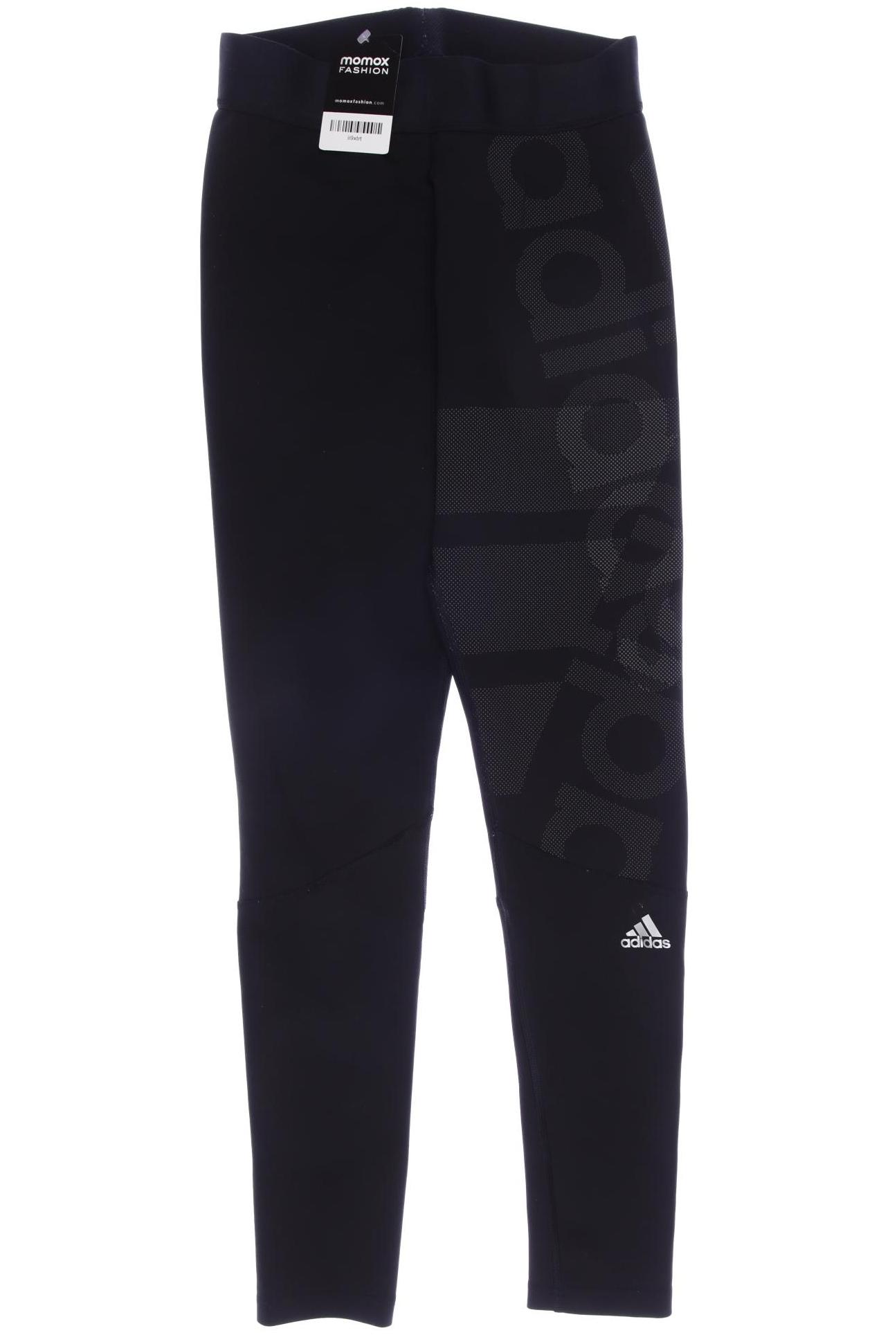 

adidas Damen Stoffhose, schwarz, Gr. 0