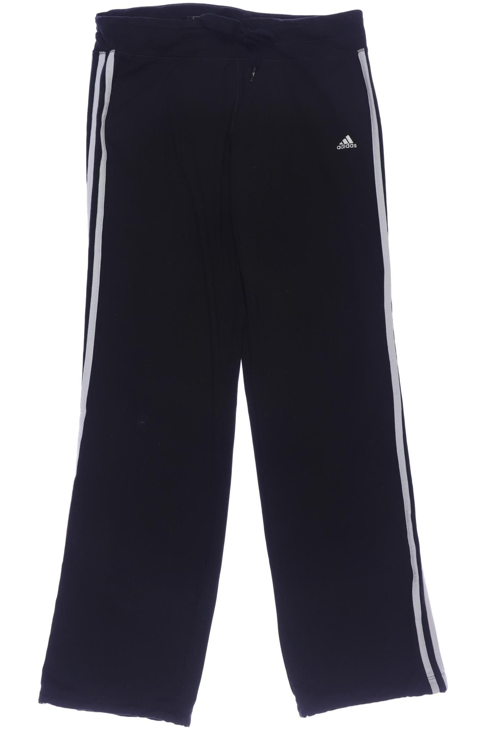 

adidas Damen Stoffhose, schwarz, Gr. 0