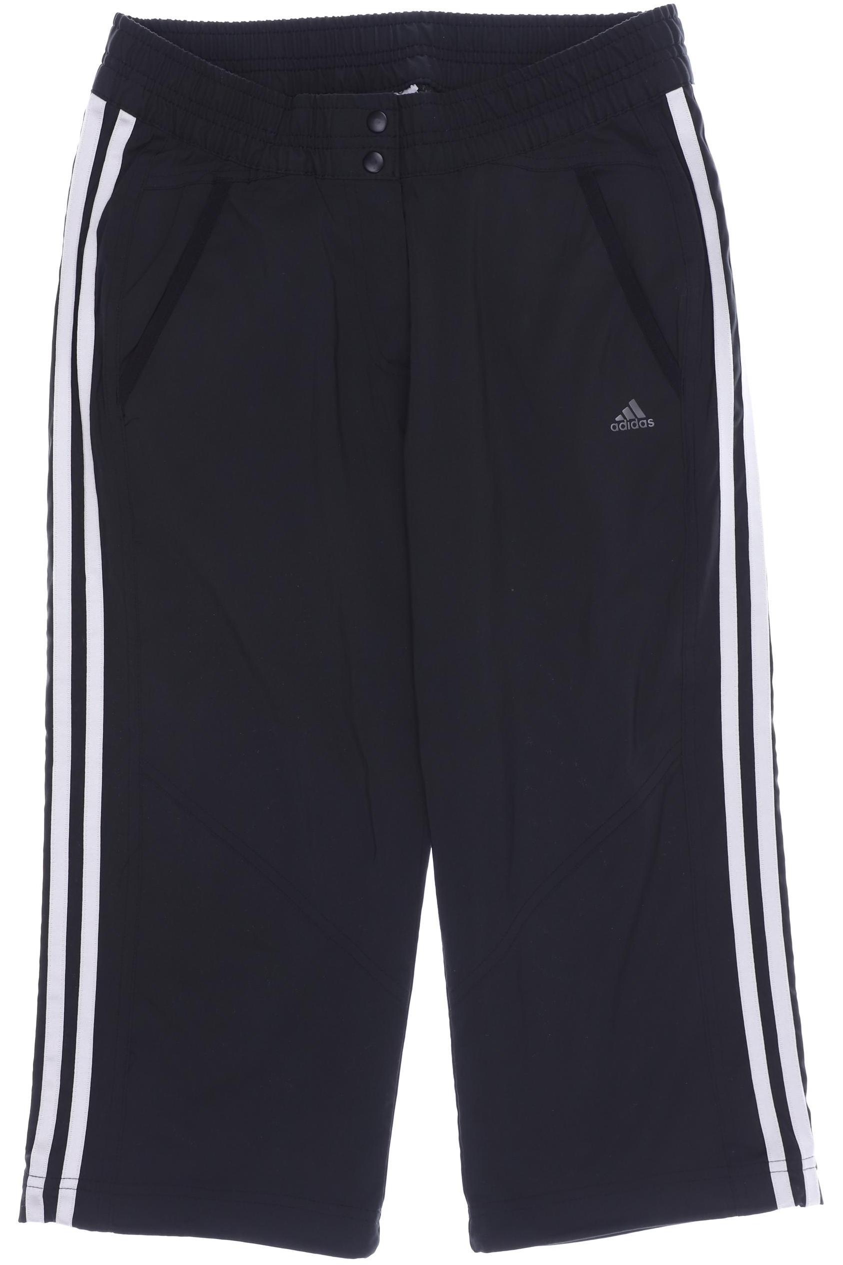 

adidas Damen Stoffhose, schwarz, Gr. 32