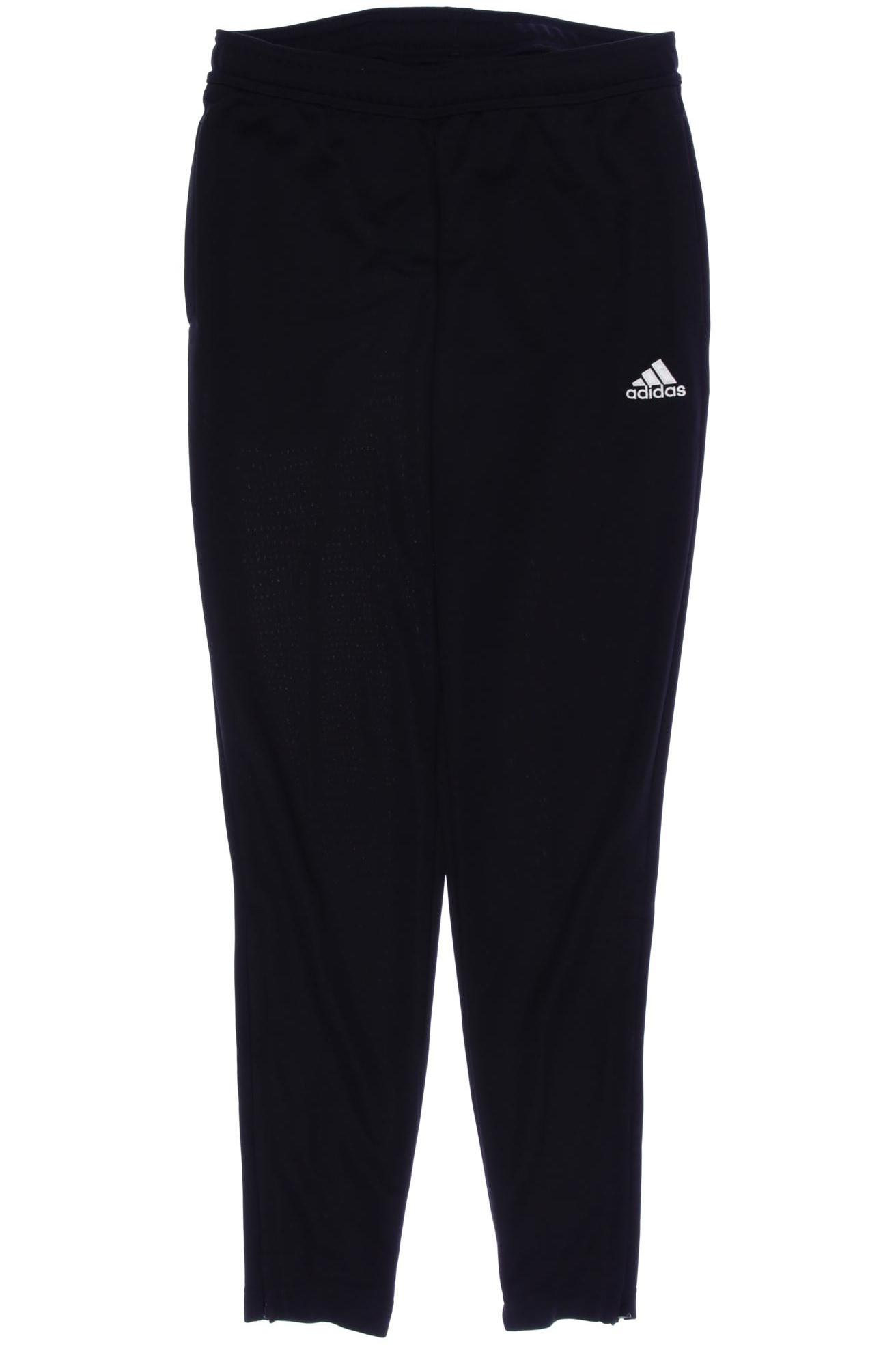 

adidas Damen Stoffhose, schwarz, Gr. 0