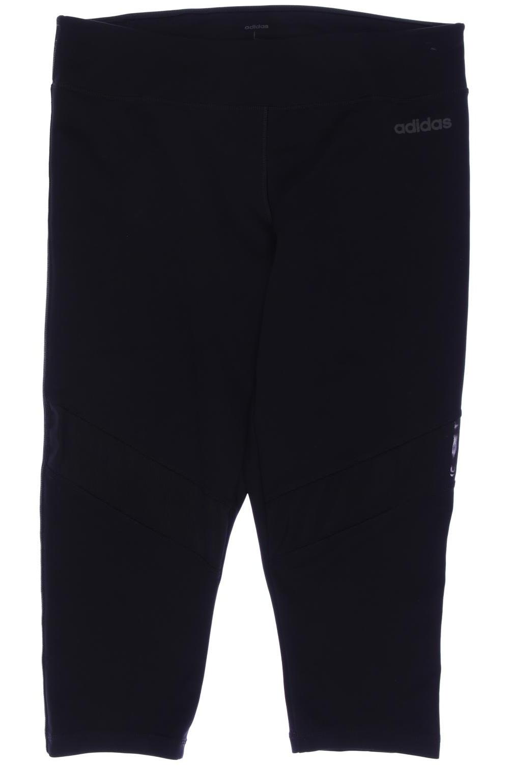 

adidas Damen Stoffhose, schwarz, Gr. 0