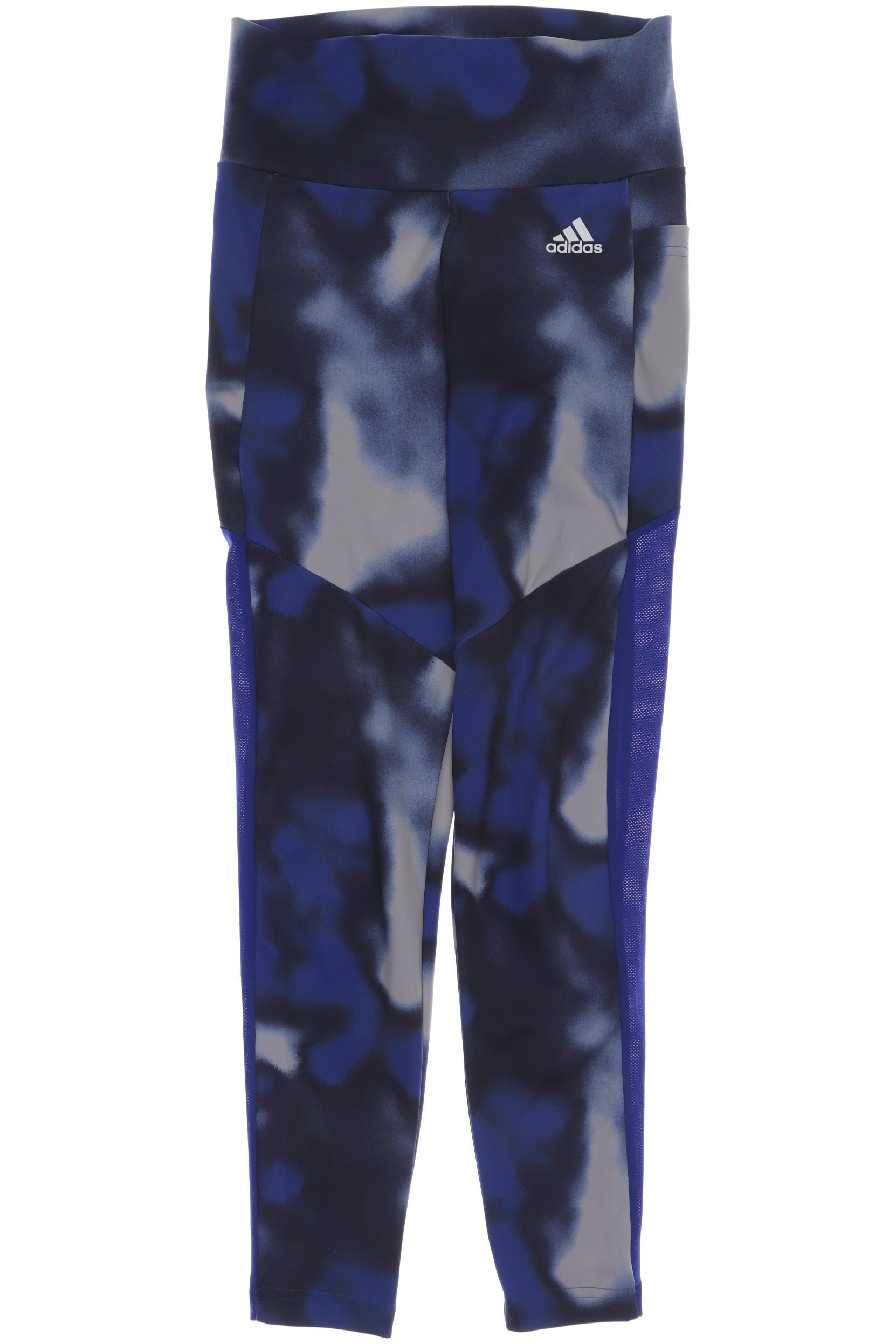 

adidas Damen Stoffhose, blau, Gr. 0