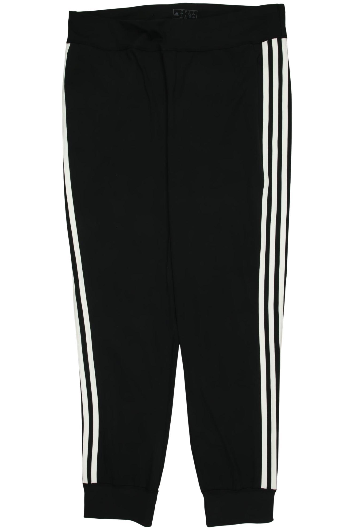 

adidas Damen Stoffhose, schwarz, Gr. 42