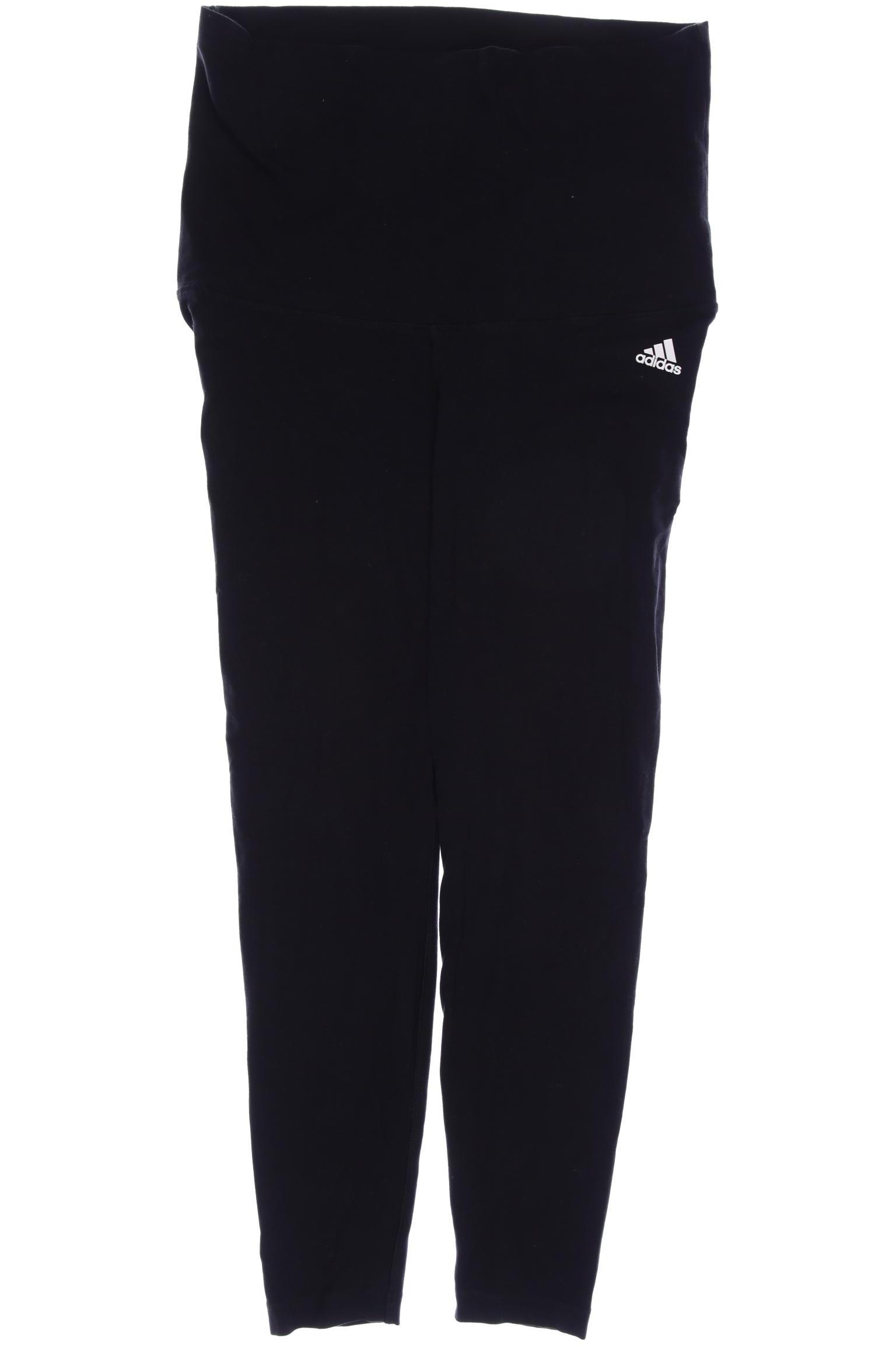 

adidas Damen Stoffhose, schwarz, Gr. 42