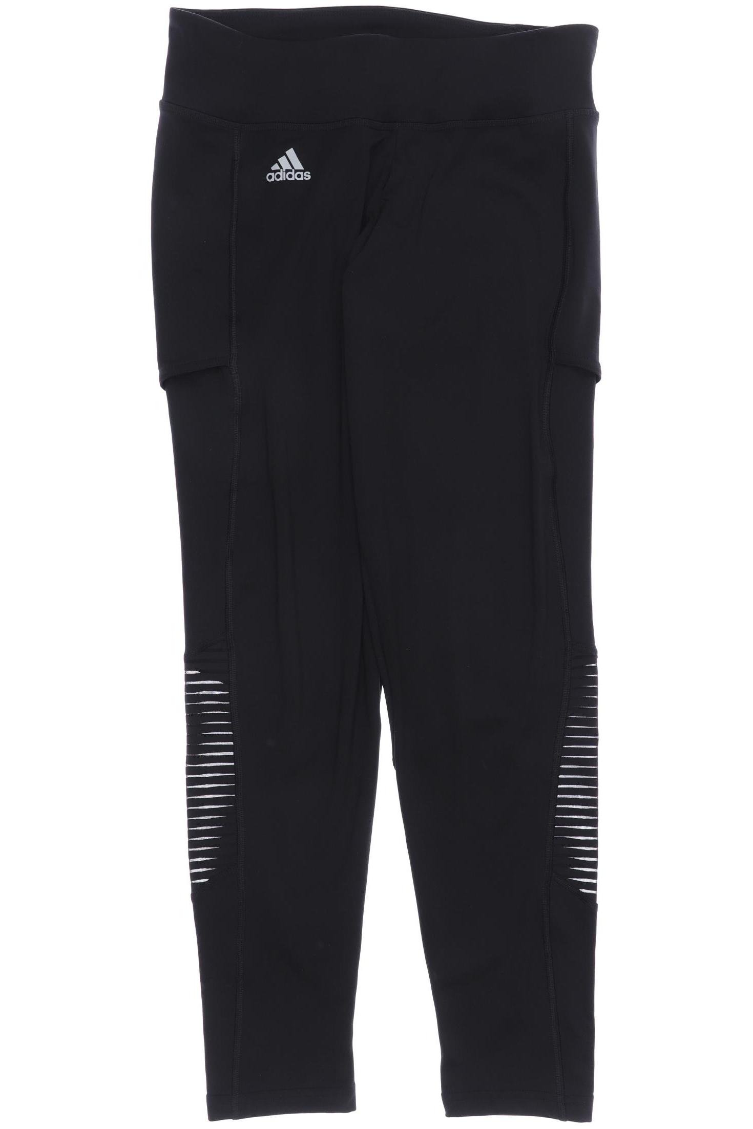 

adidas Damen Stoffhose, schwarz, Gr. 0