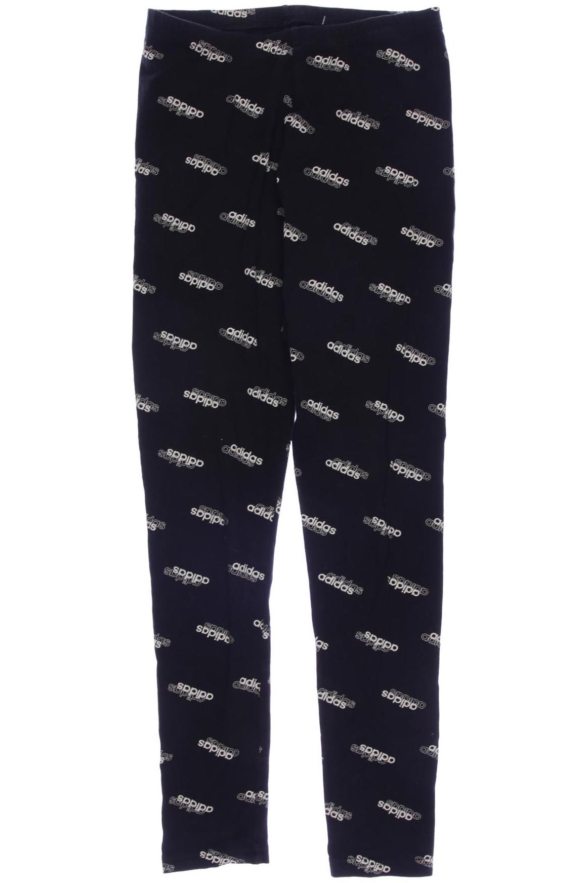 

adidas Damen Stoffhose, schwarz, Gr. 0