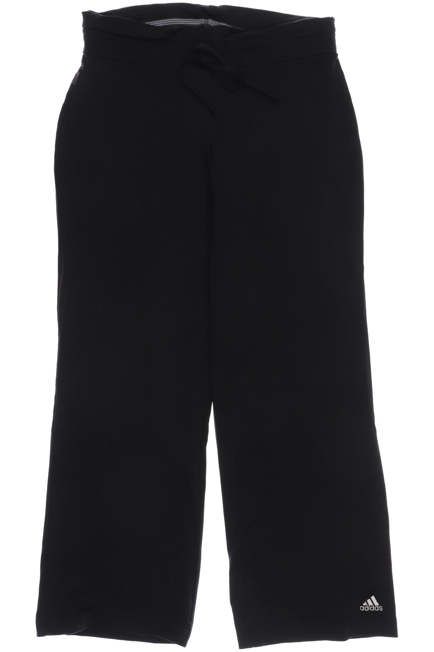 

adidas Damen Stoffhose, schwarz, Gr. 38