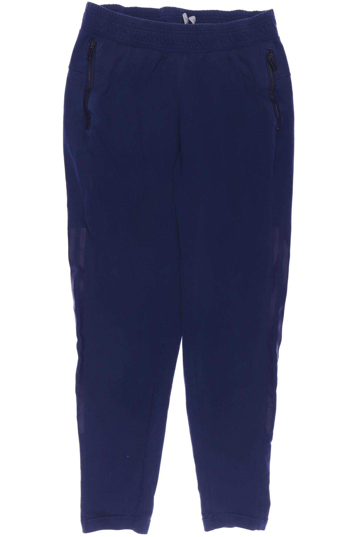 

adidas Damen Stoffhose, blau, Gr. 0