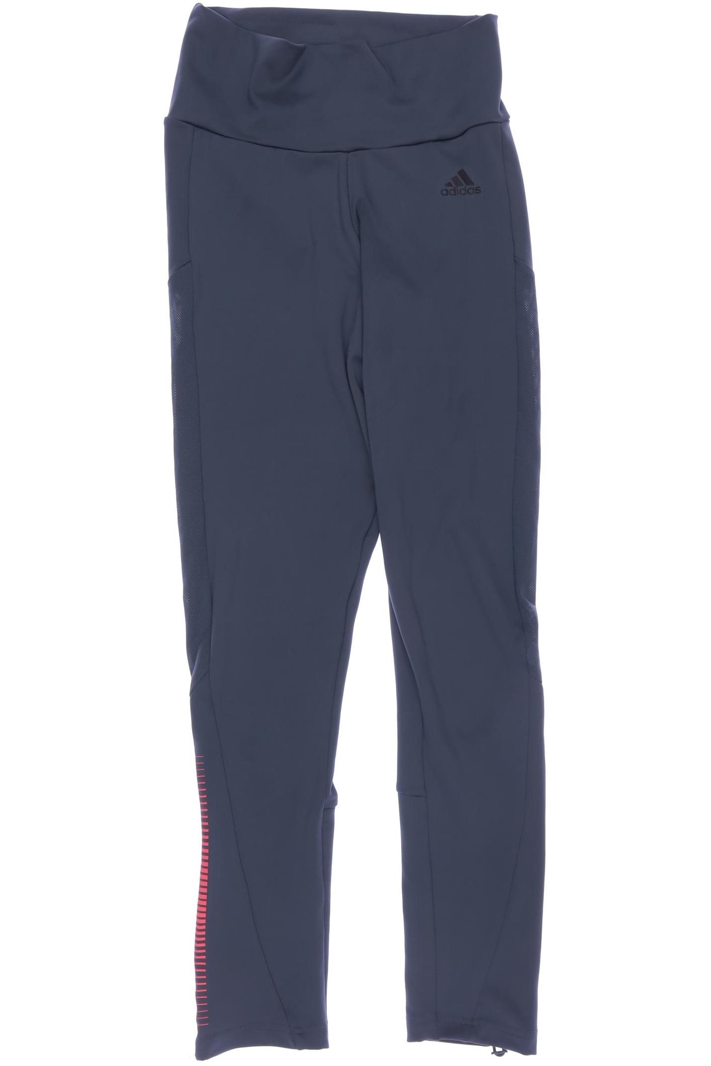 

adidas Damen Stoffhose, blau, Gr. 0