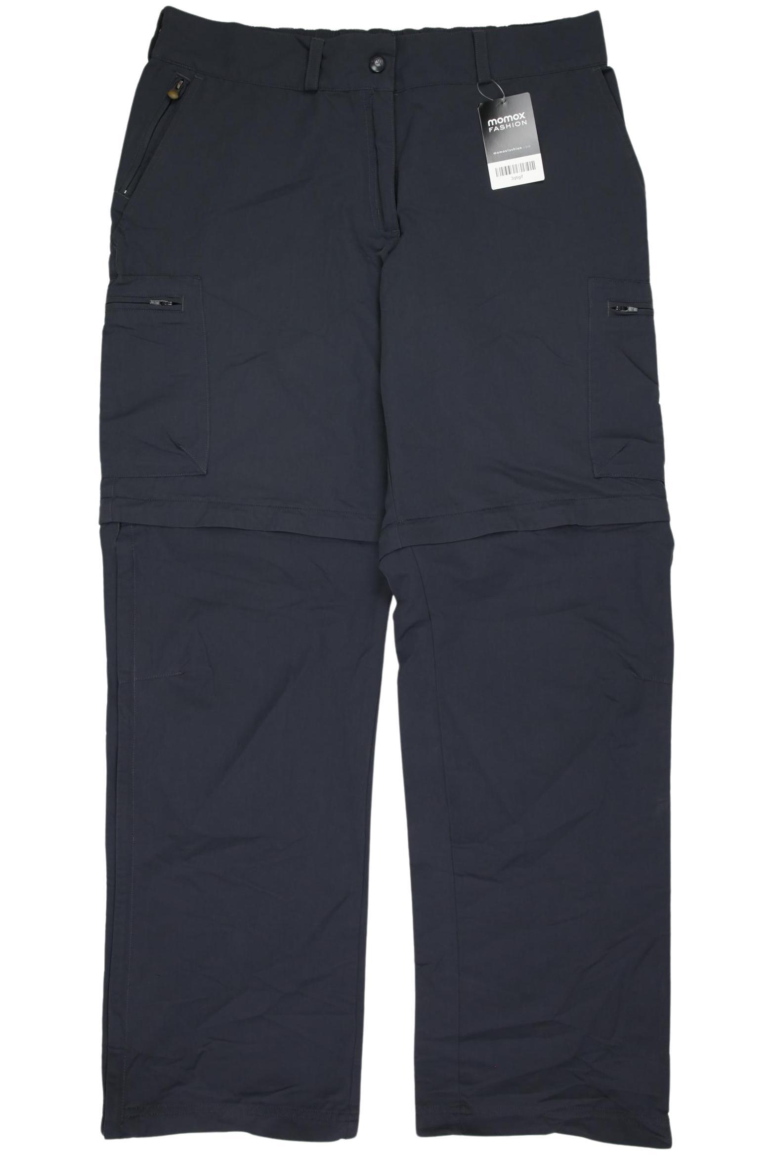 

adidas Damen Stoffhose, grau, Gr. 42