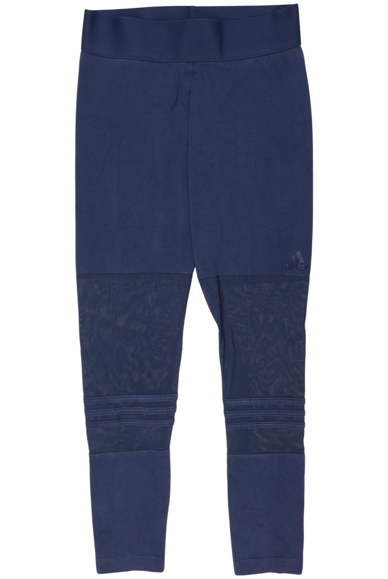 

adidas Damen Stoffhose, blau, Gr. 0