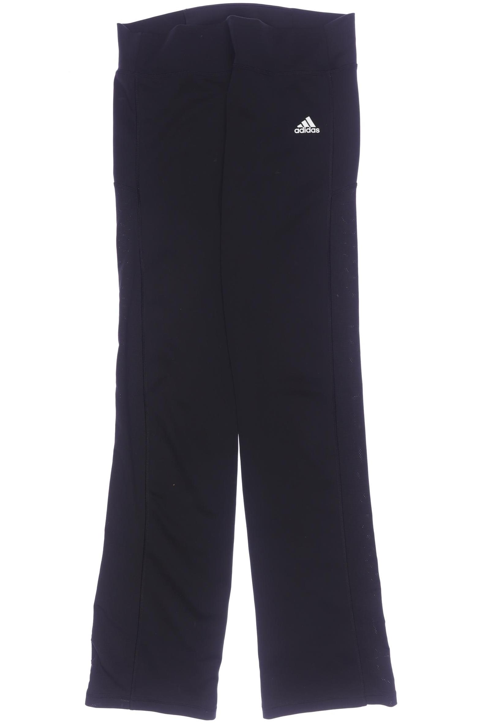 

adidas Damen Stoffhose, schwarz, Gr. 0