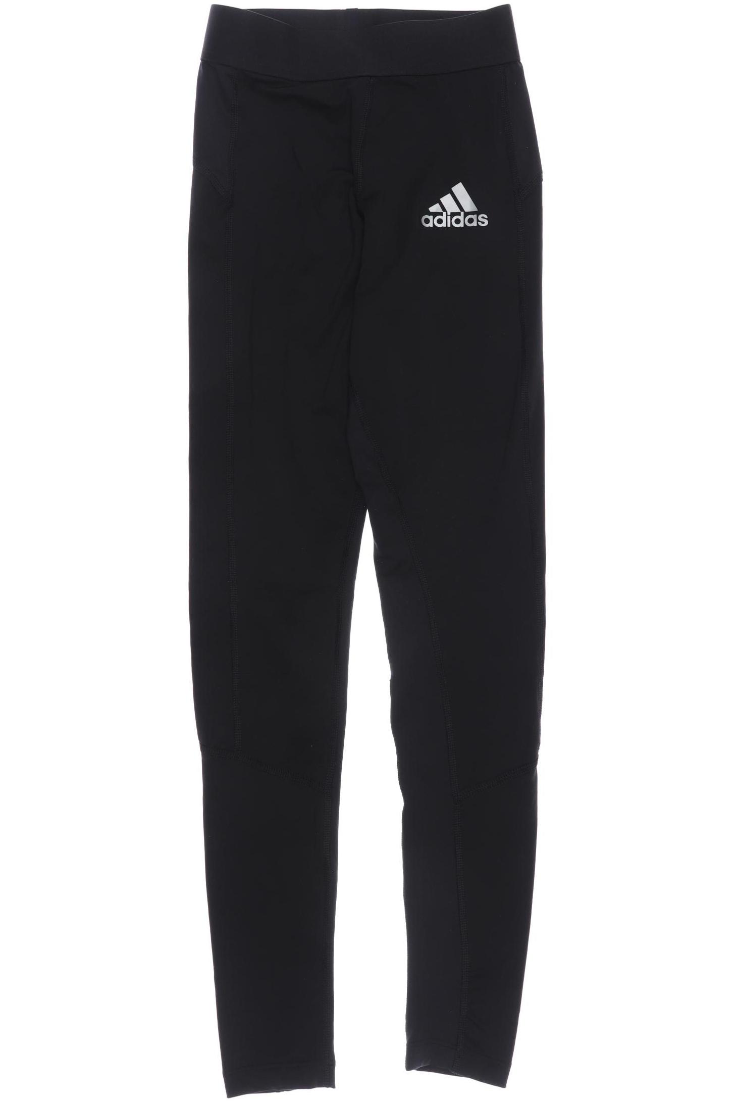 

adidas Damen Stoffhose, schwarz, Gr. 0