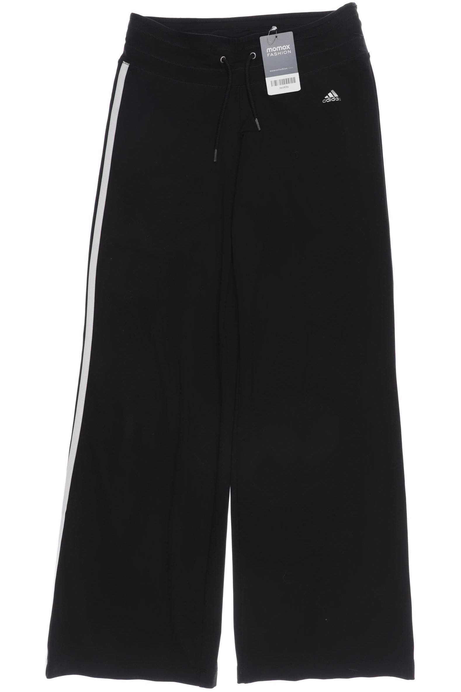 

adidas Damen Stoffhose, schwarz, Gr. 28