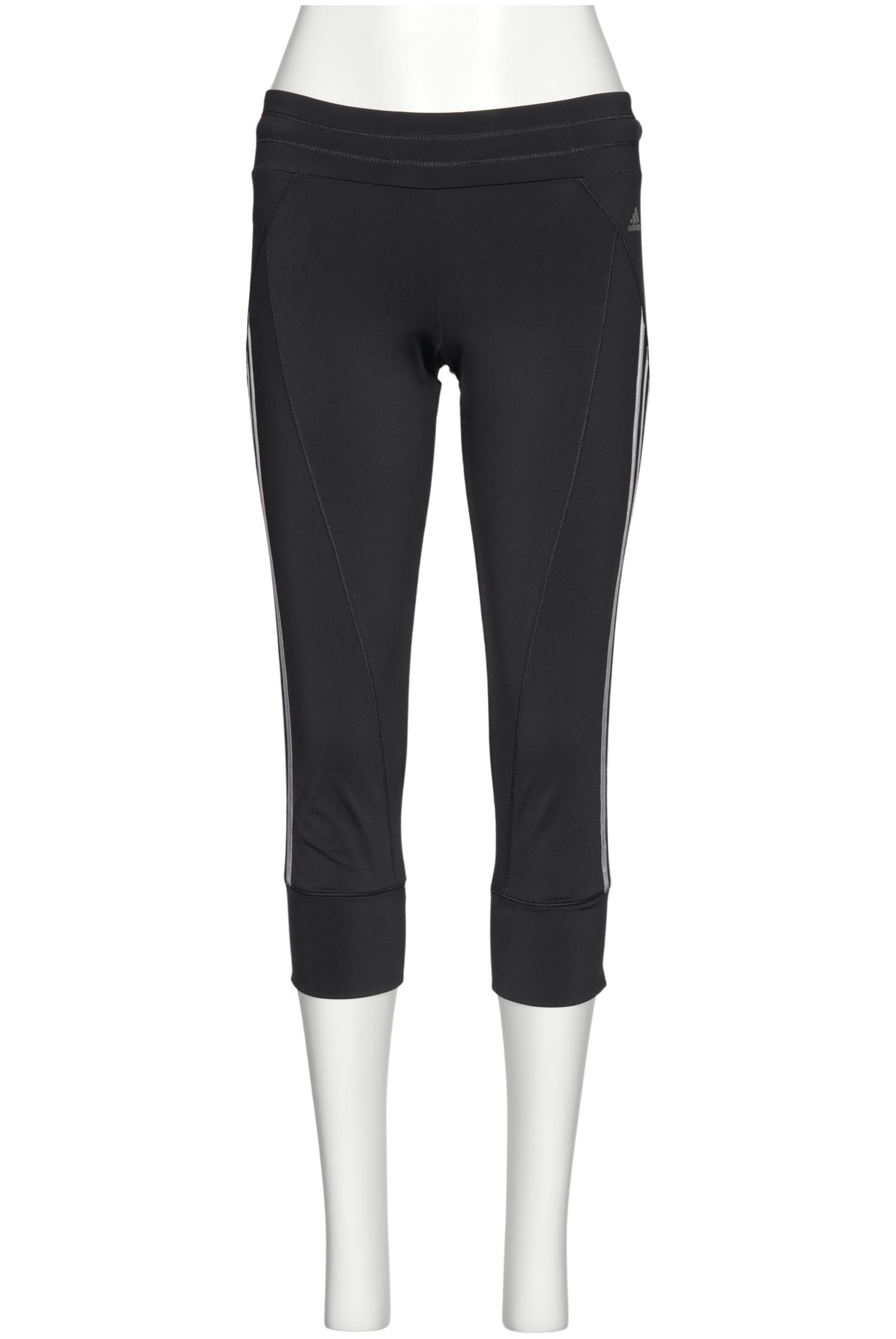 

adidas Damen Stoffhose, grau, Gr. 36