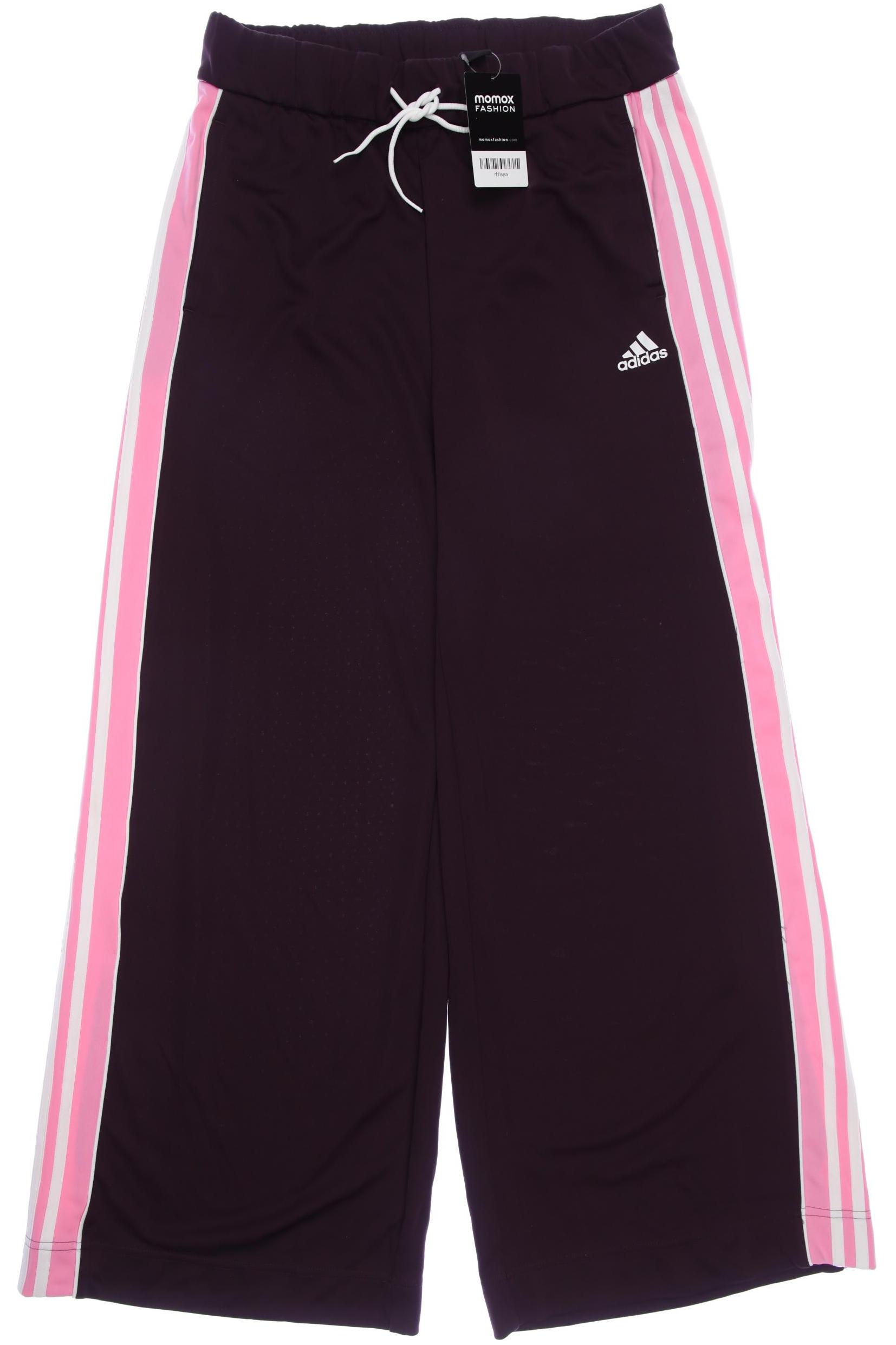 

adidas Damen Stoffhose, bordeaux, Gr. 0