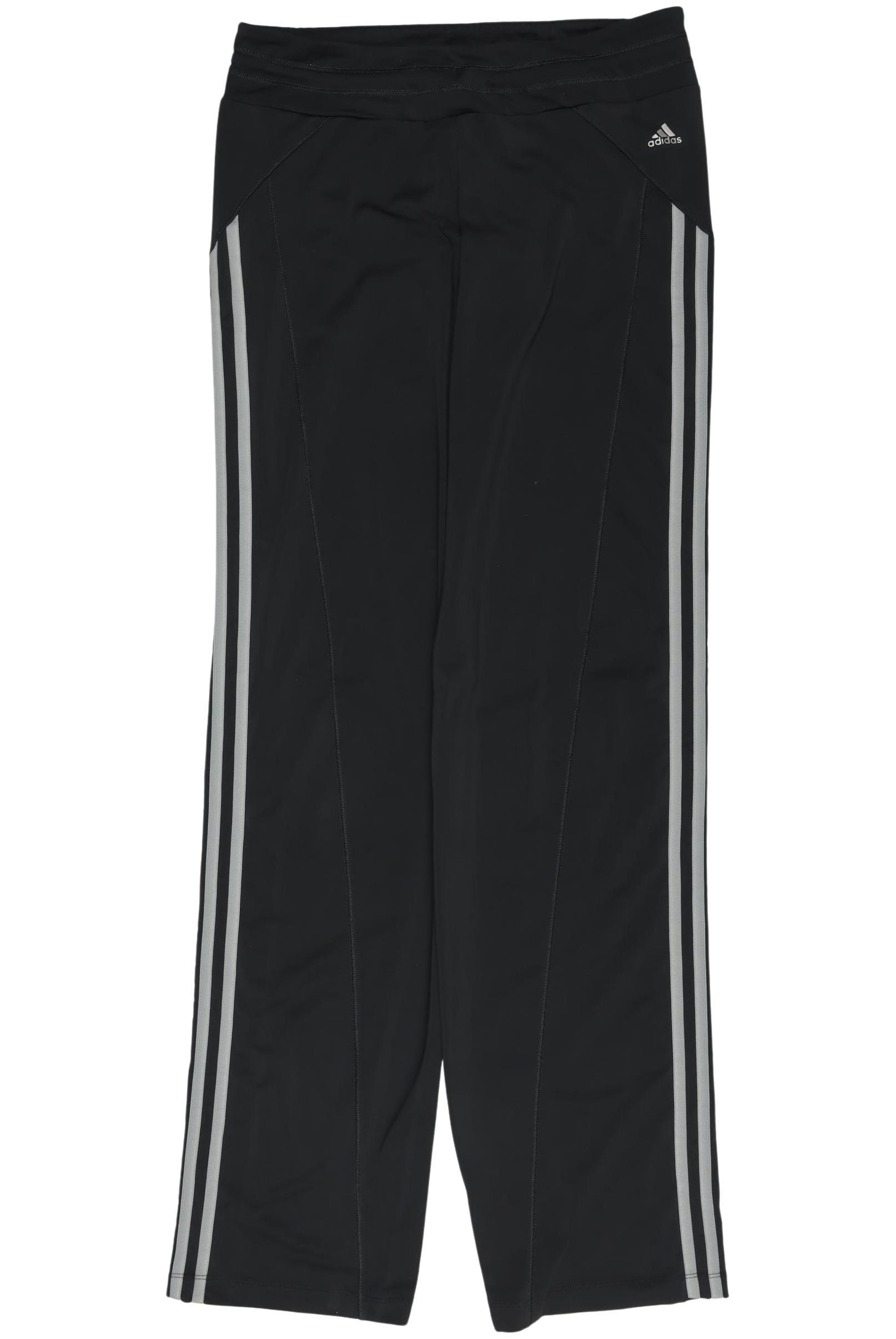 

adidas Damen Stoffhose, schwarz, Gr. 38