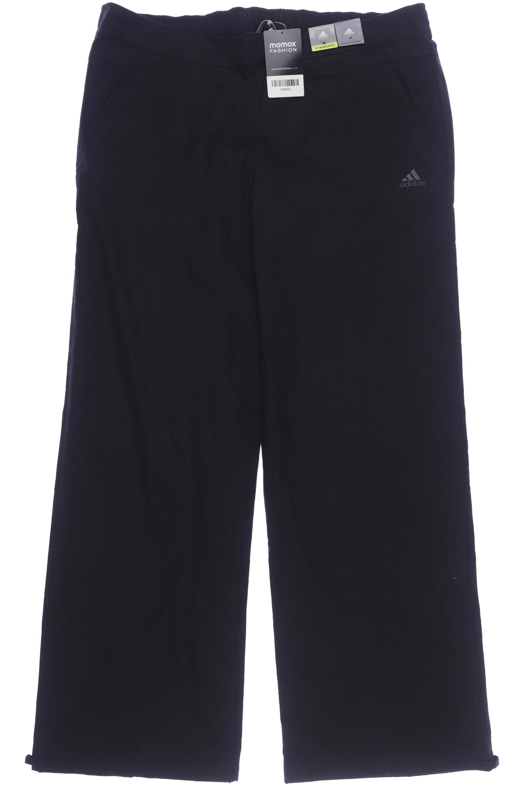 

adidas Damen Stoffhose, schwarz, Gr. 44
