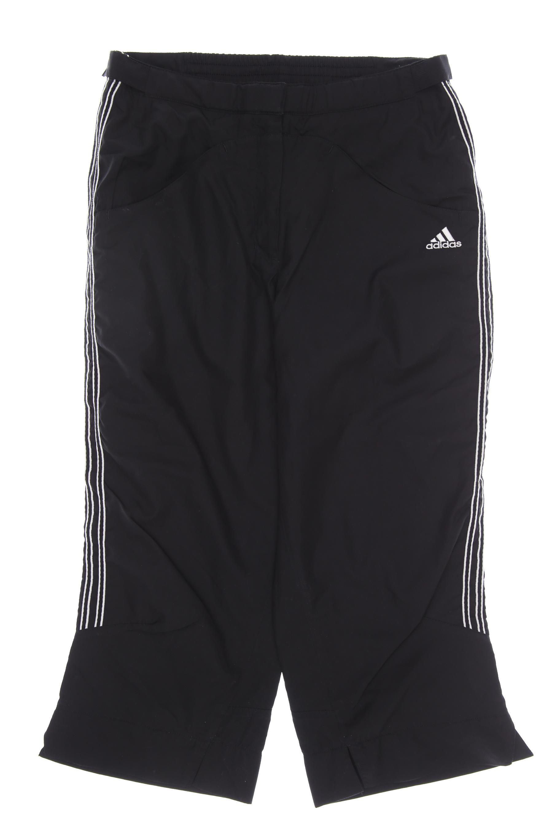 

adidas Damen Stoffhose, schwarz, Gr. 34