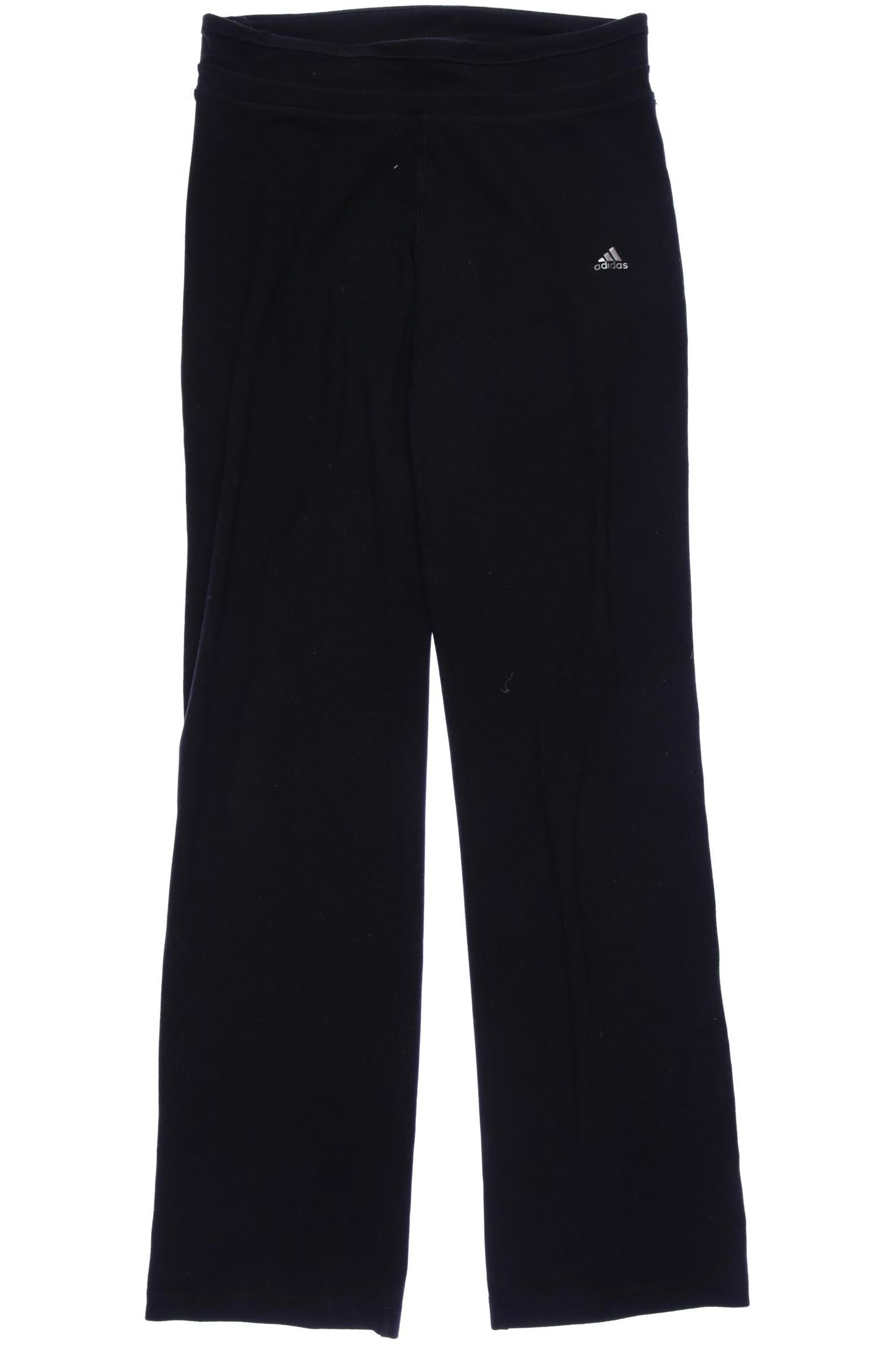 

adidas Damen Stoffhose, schwarz, Gr. 28