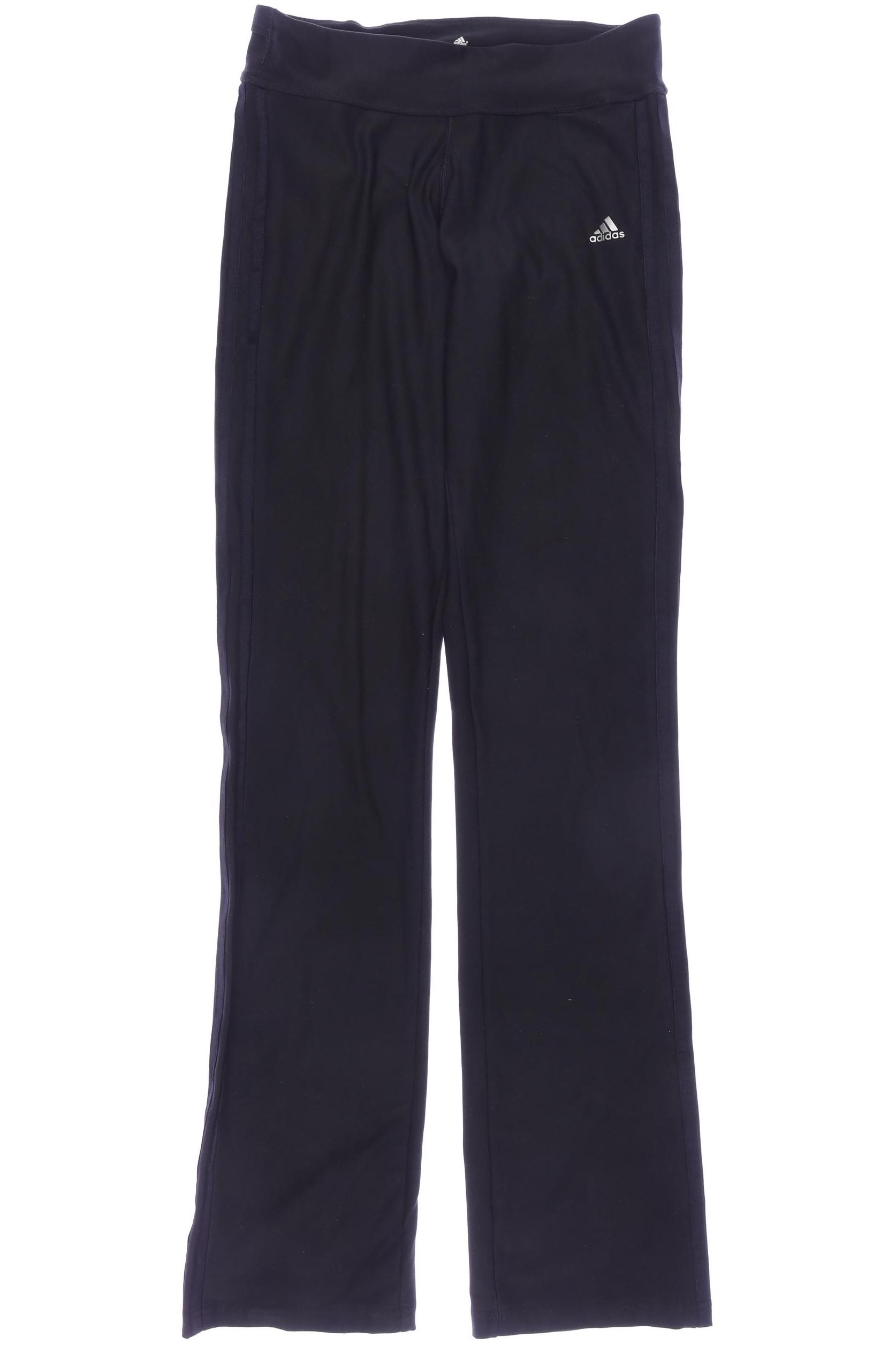 

adidas Damen Stoffhose, schwarz, Gr. 0