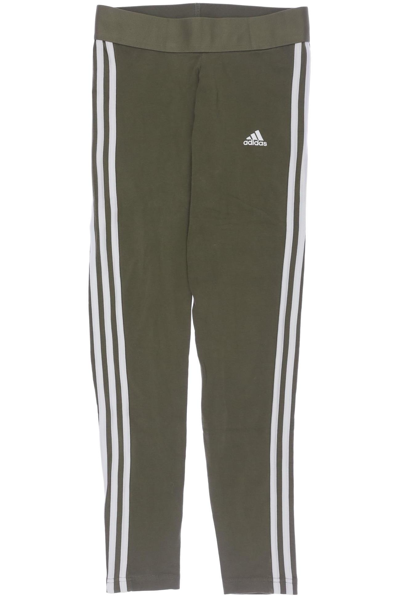 

adidas Damen Stoffhose, grün, Gr. 0