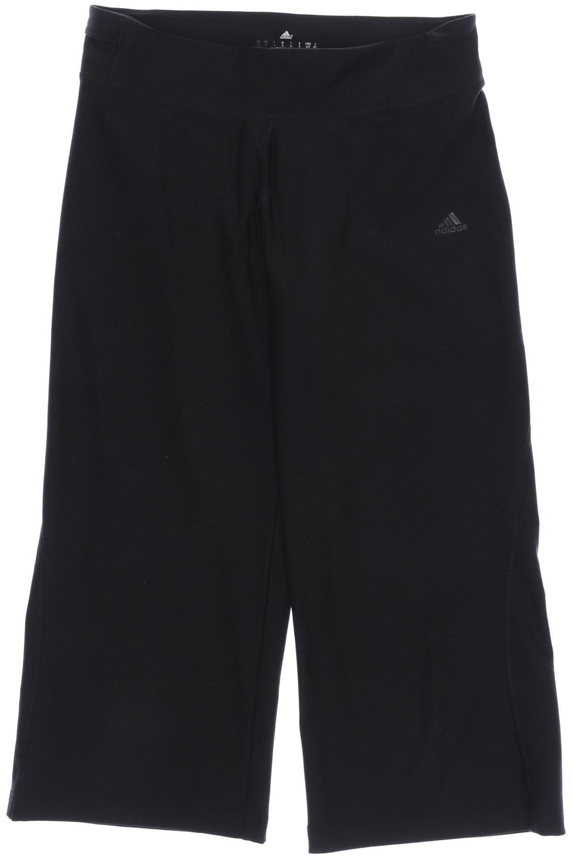 

adidas Damen Stoffhose, schwarz, Gr. 0