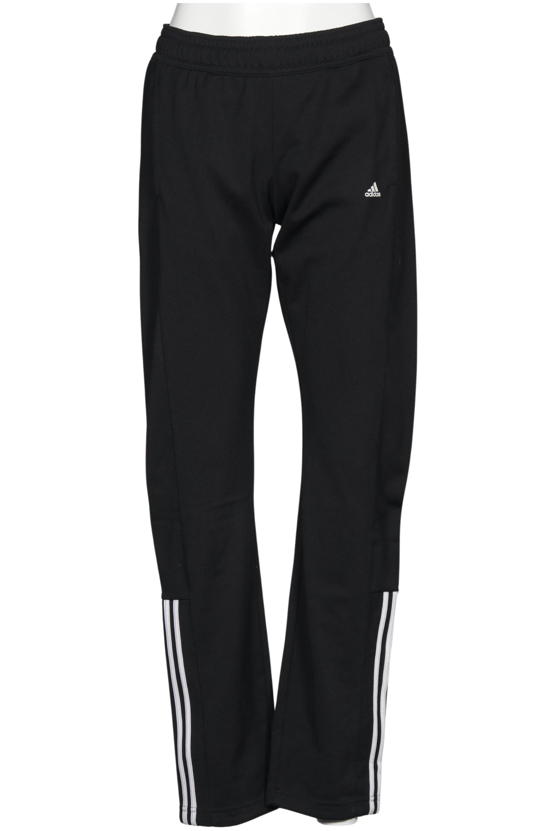 

adidas Damen Stoffhose, schwarz, Gr. 0