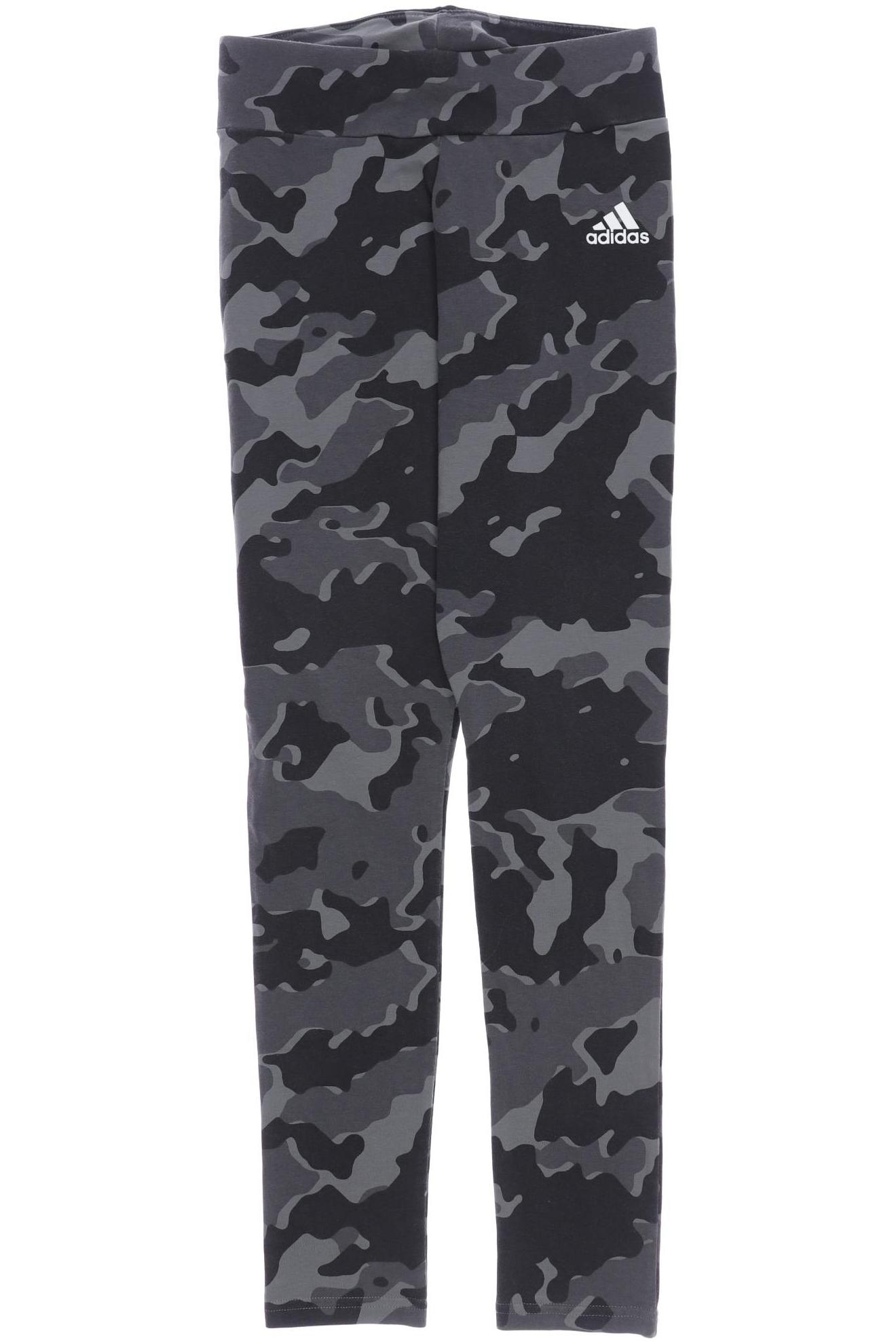 

adidas Damen Stoffhose, grau, Gr. 0
