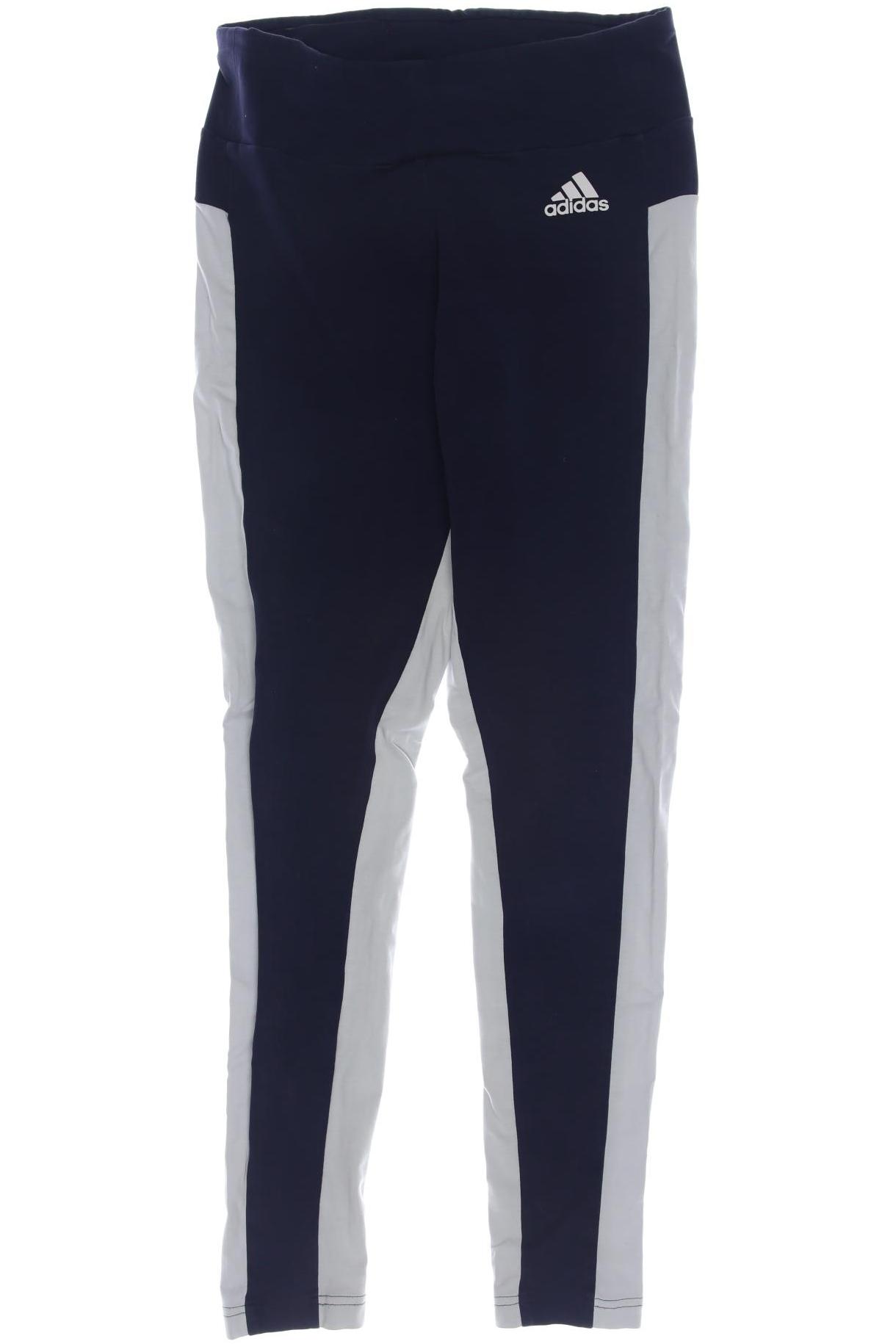 

adidas Damen Stoffhose, blau, Gr. 0