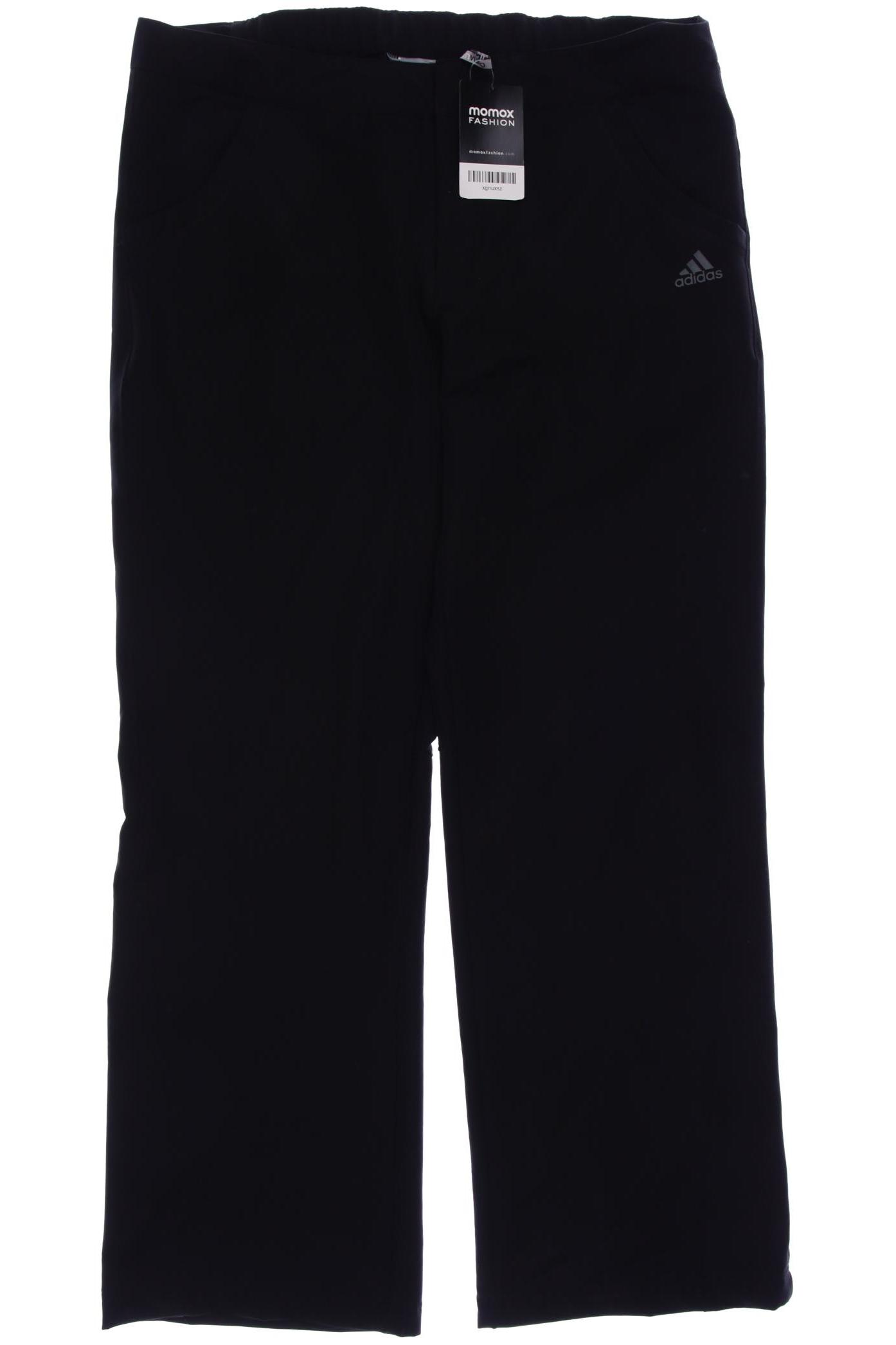 

adidas Damen Stoffhose, schwarz, Gr. 35