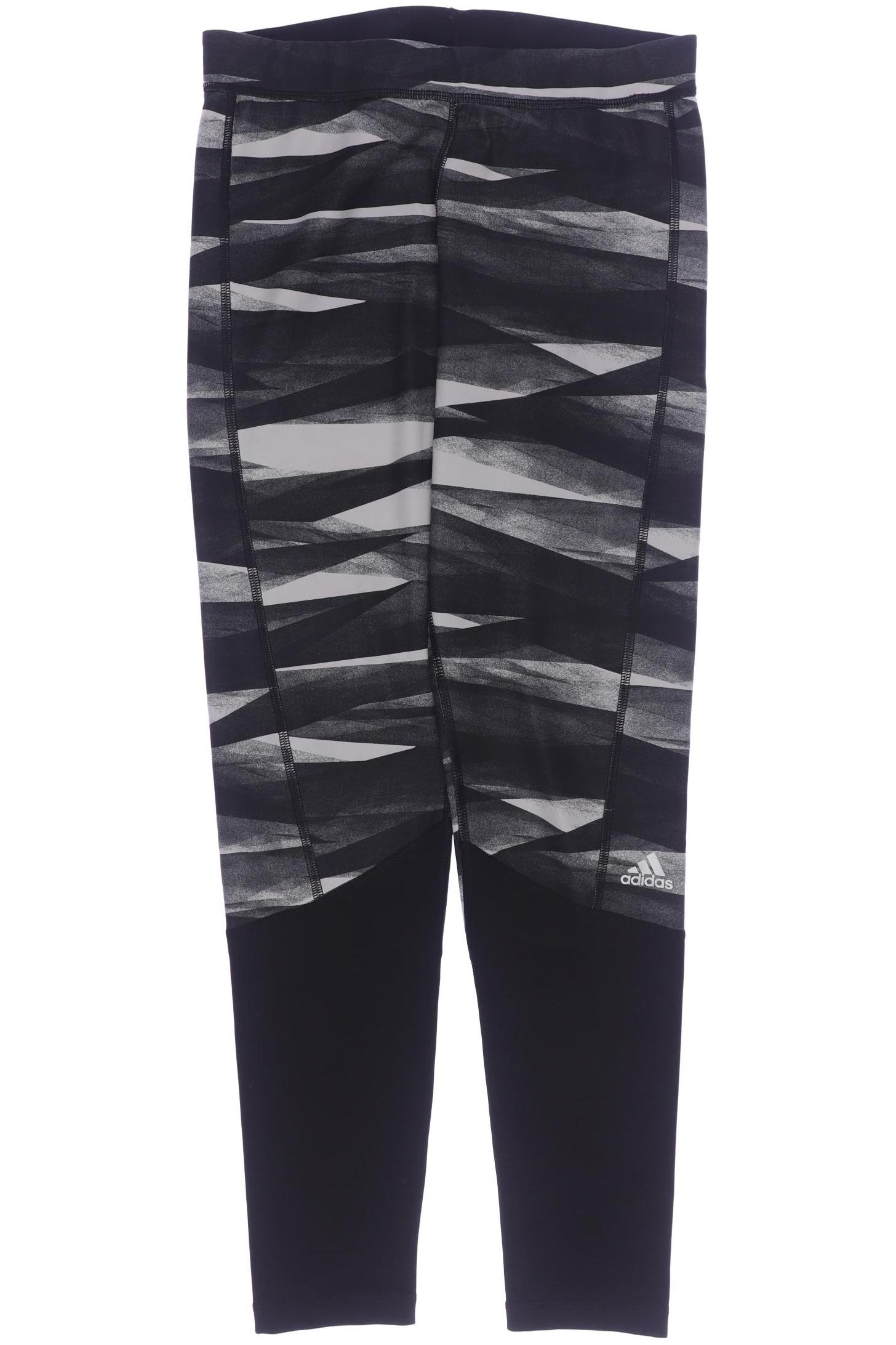 

adidas Damen Stoffhose, grau, Gr. 0