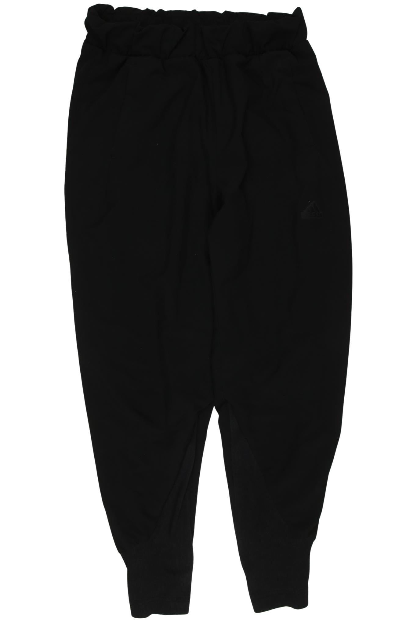 

adidas Damen Stoffhose, schwarz, Gr. 0