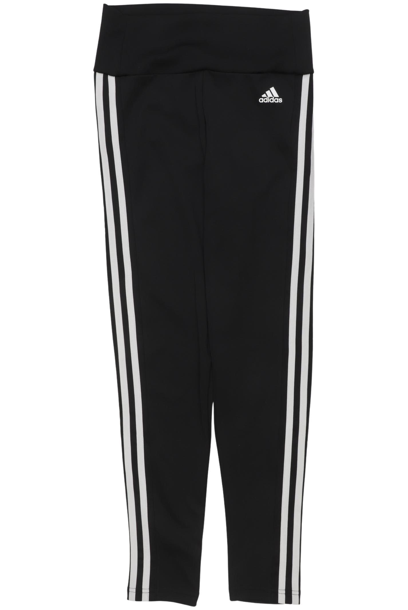 

adidas Damen Stoffhose, schwarz, Gr. 0