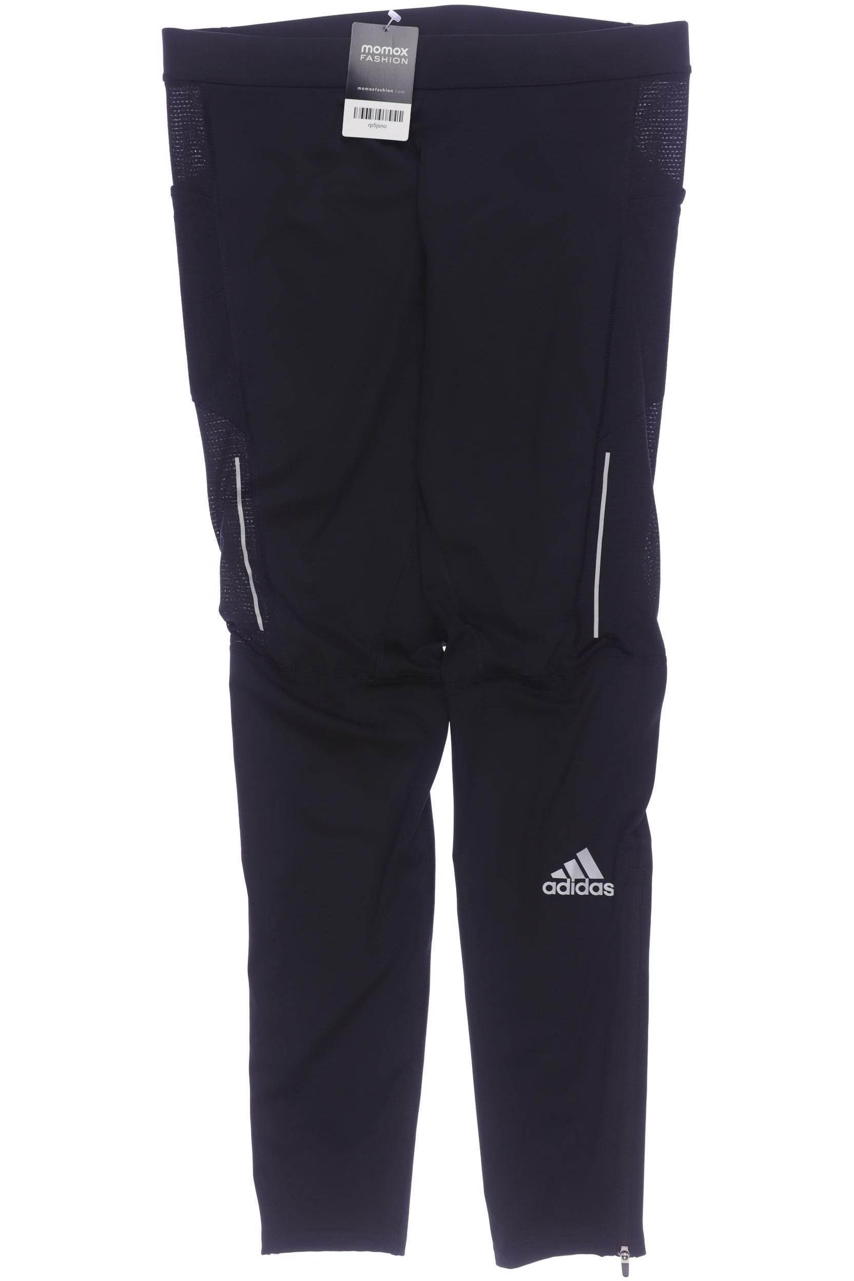 

adidas Damen Stoffhose, schwarz, Gr. 0