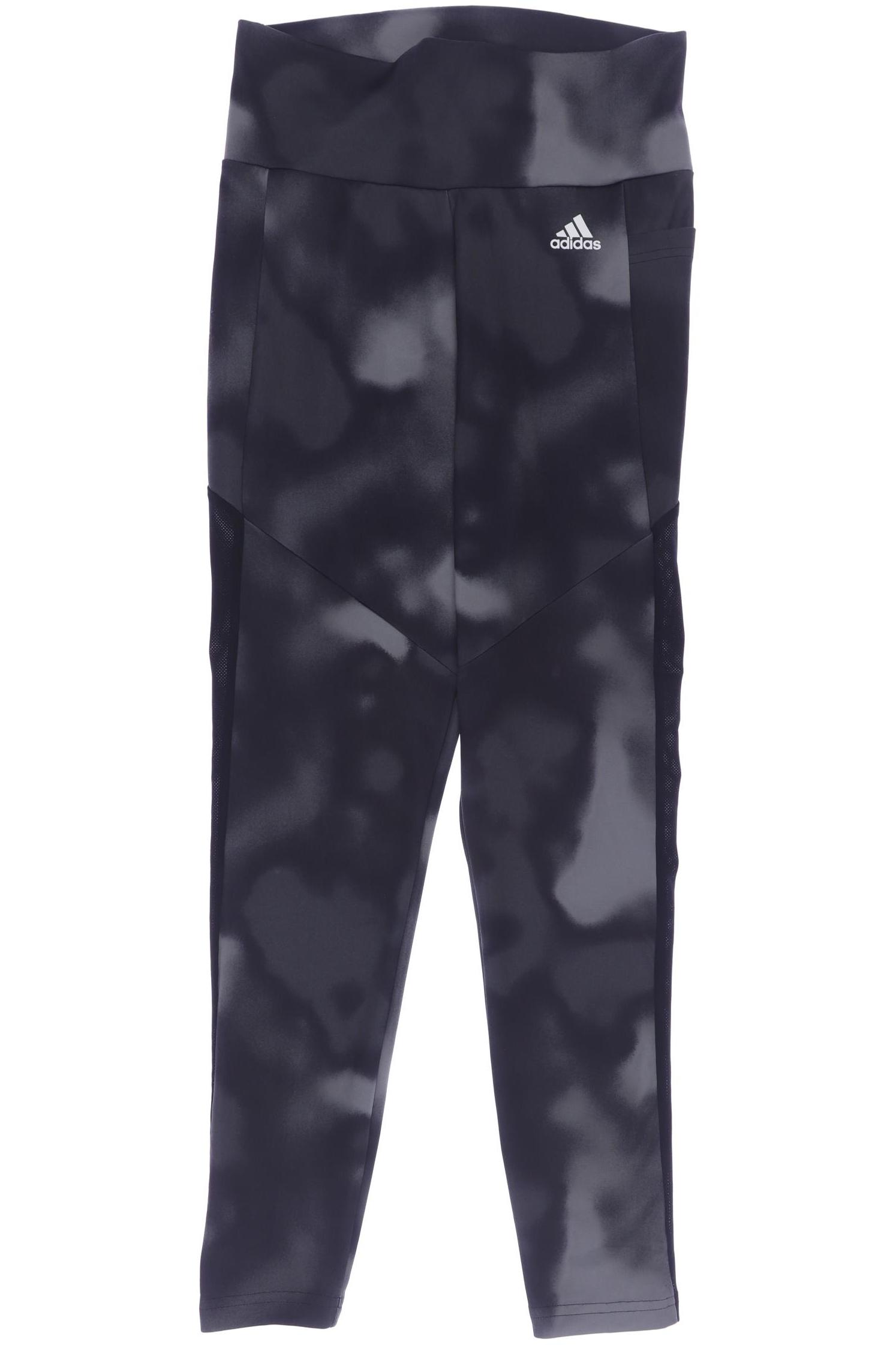 

adidas Damen Stoffhose, grau, Gr. 0