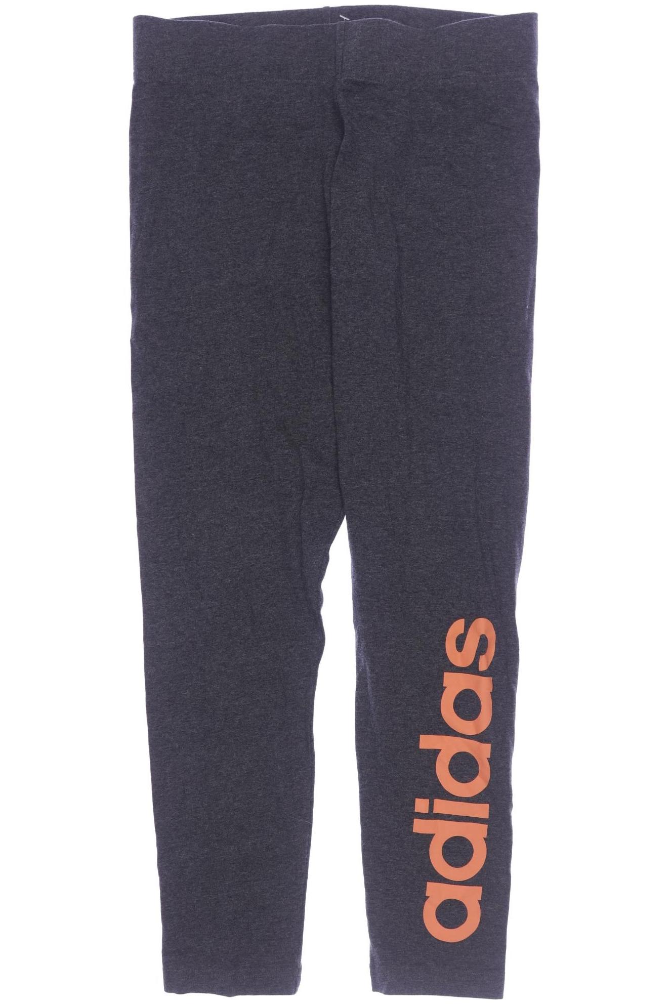 

adidas Damen Stoffhose, grau, Gr. 0