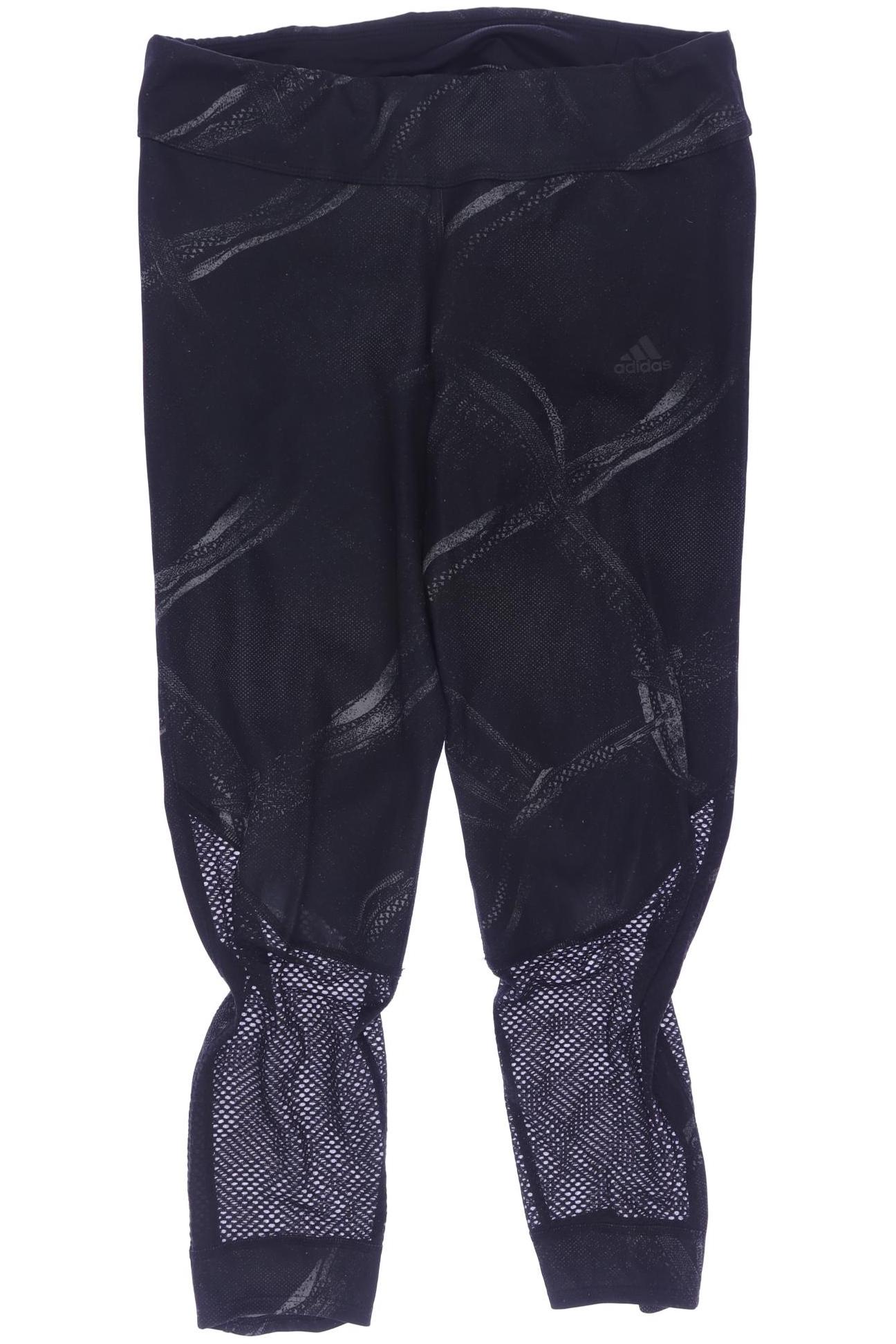

adidas Damen Stoffhose, schwarz, Gr. 0