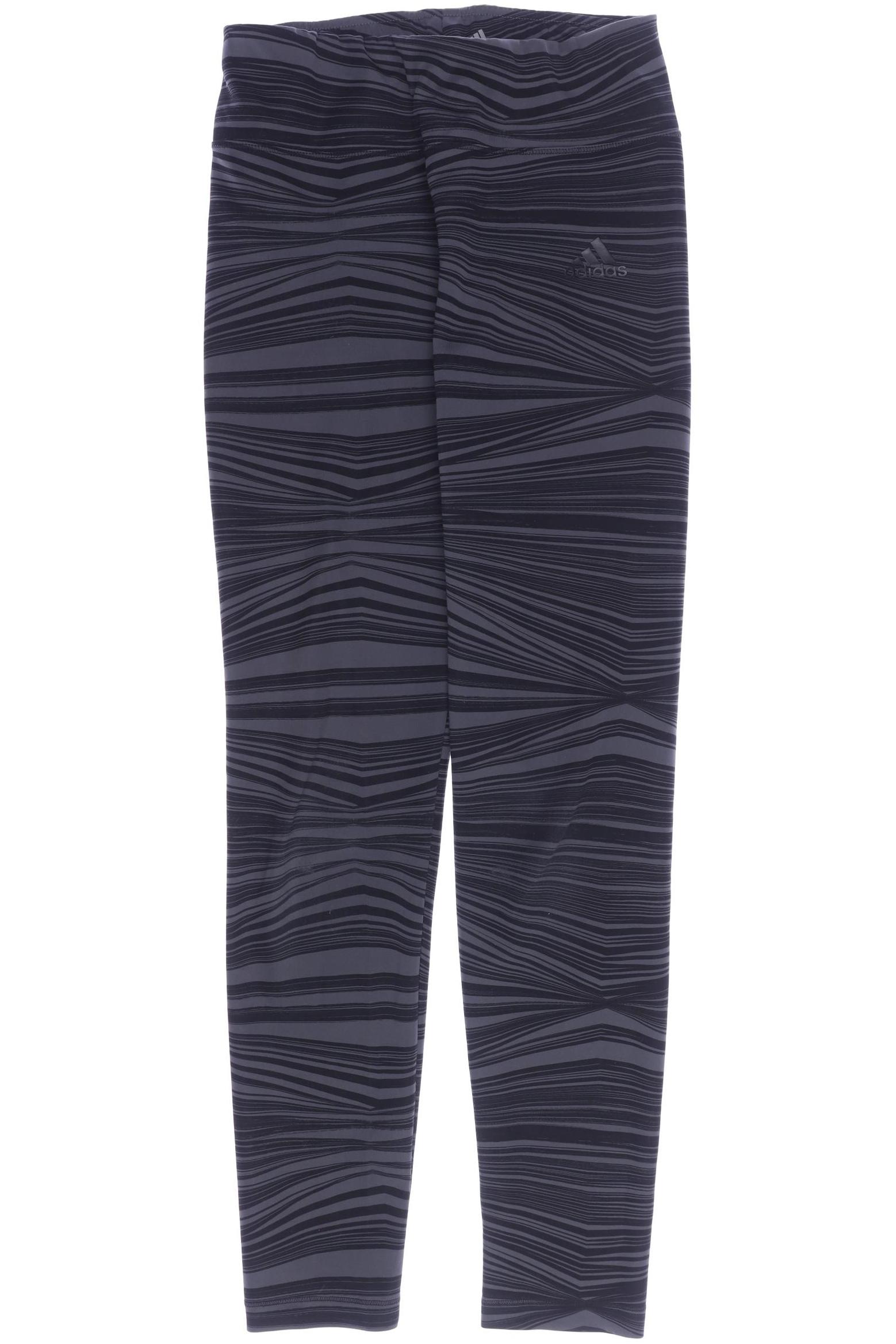 

adidas Damen Stoffhose, grau, Gr. 42