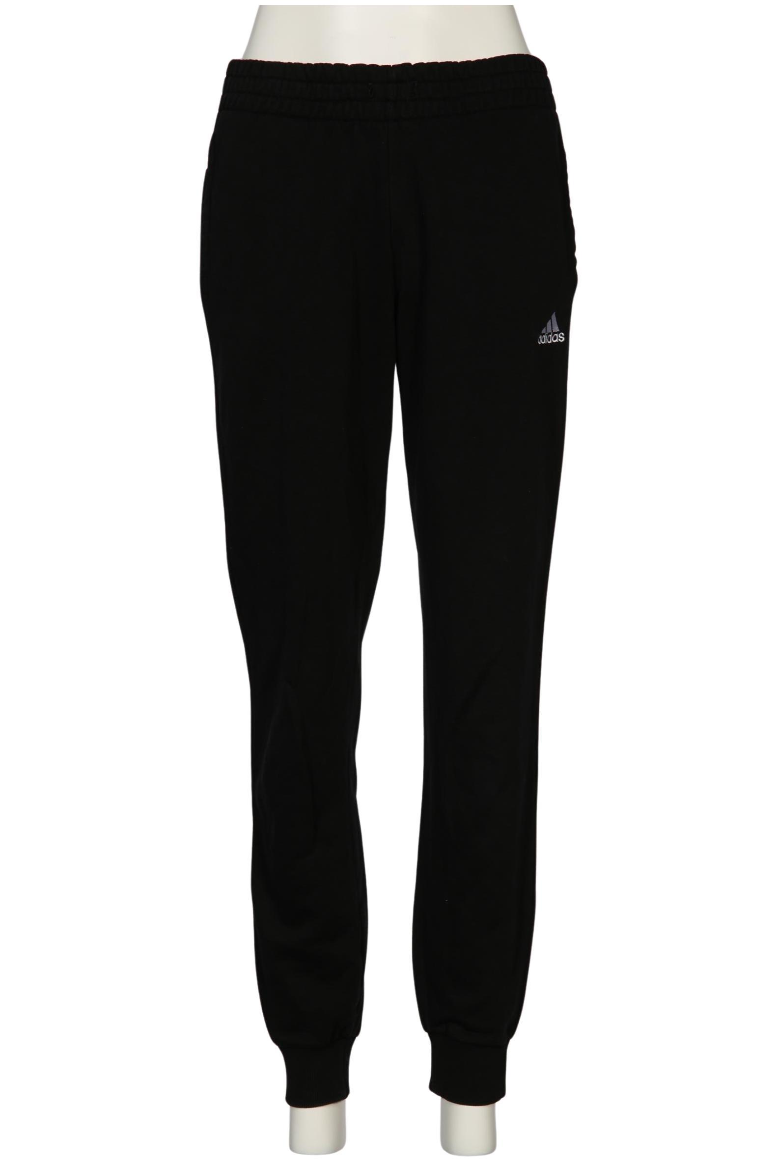 

adidas Damen Stoffhose, schwarz, Gr. 0