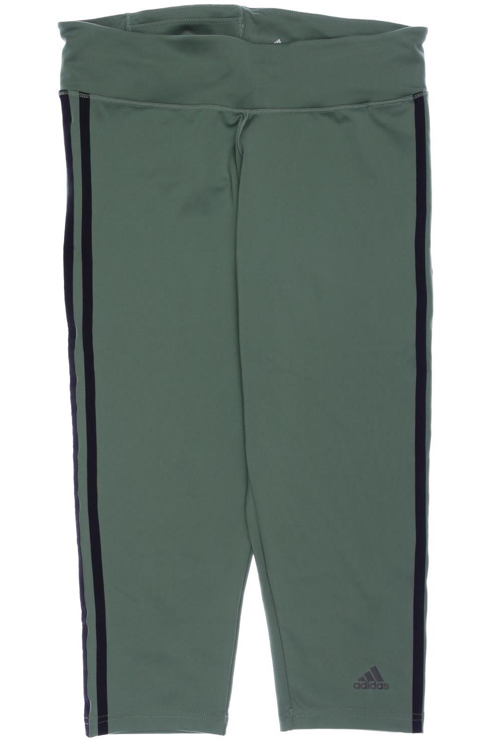 

adidas Damen Stoffhose, grün, Gr. 0