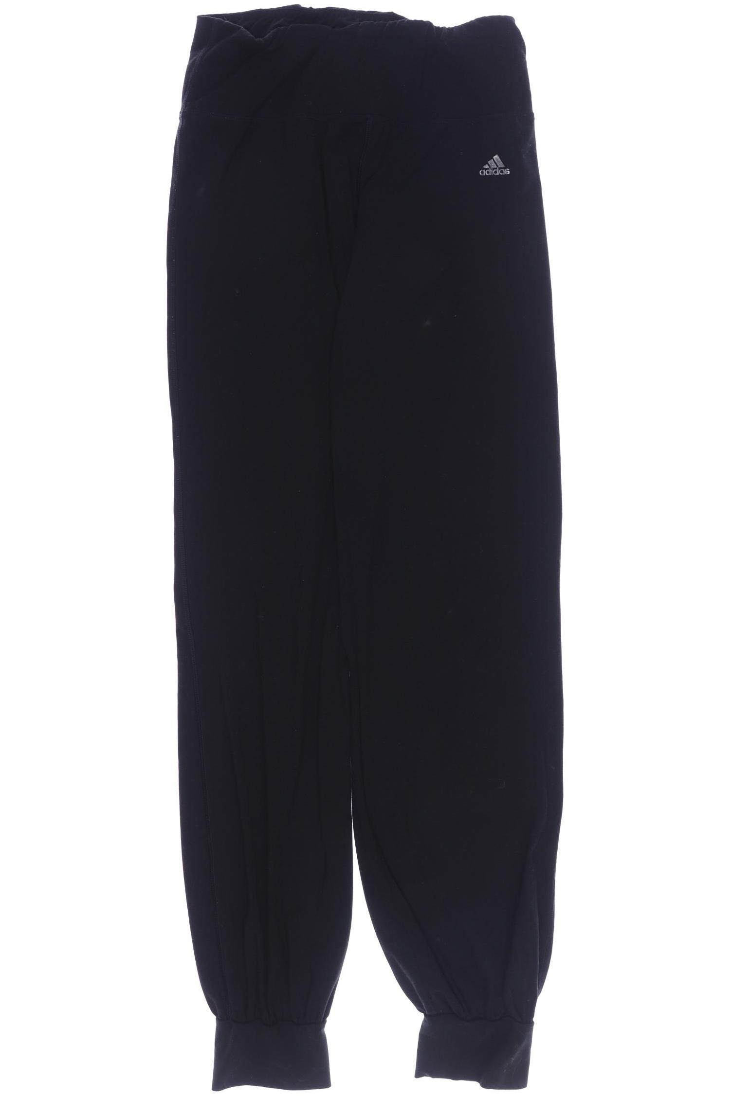 

adidas Damen Stoffhose, schwarz, Gr. 0