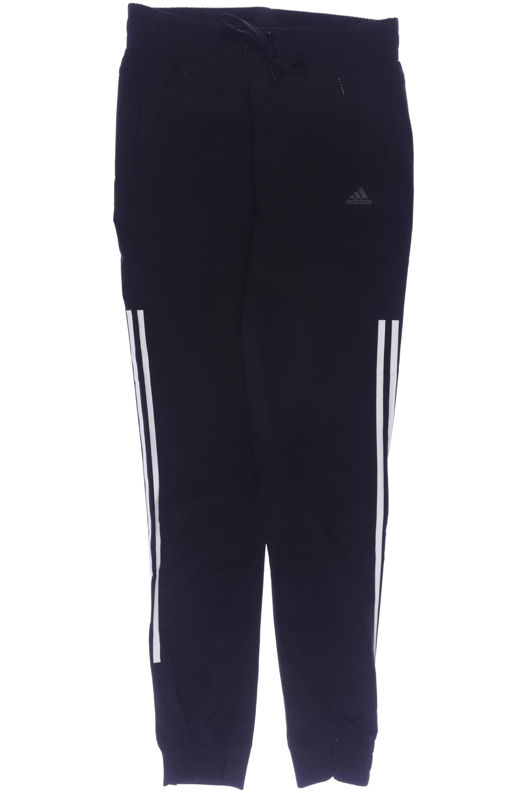 

adidas Damen Stoffhose, schwarz, Gr. 0