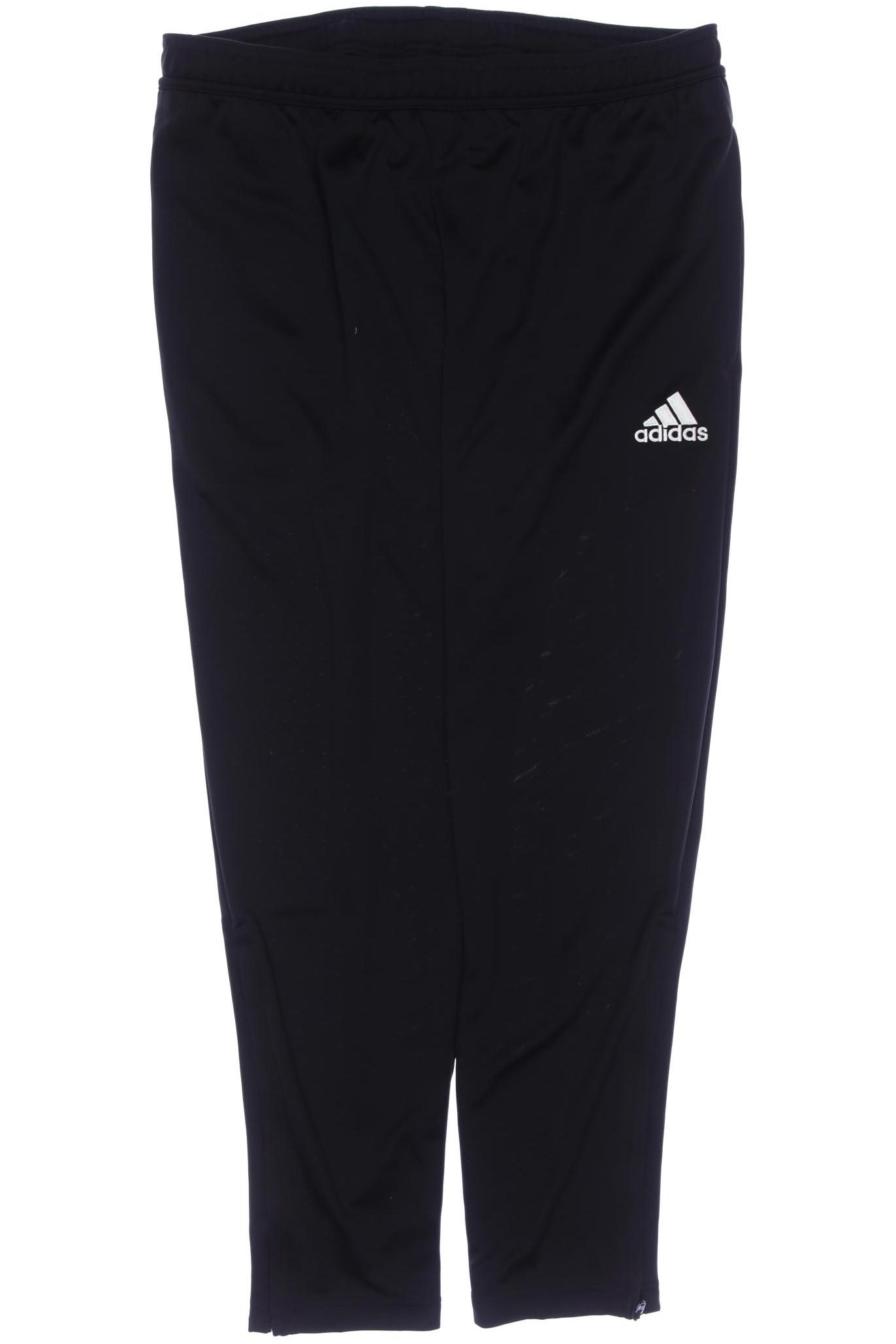 

adidas Damen Stoffhose, schwarz, Gr. 0